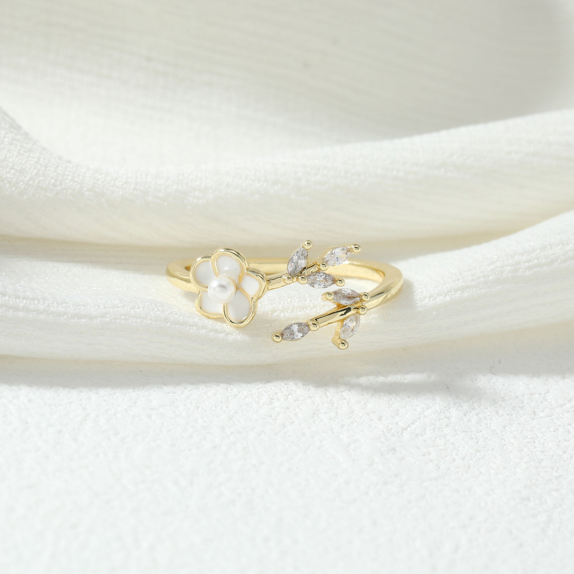 Golden Bloom Ring