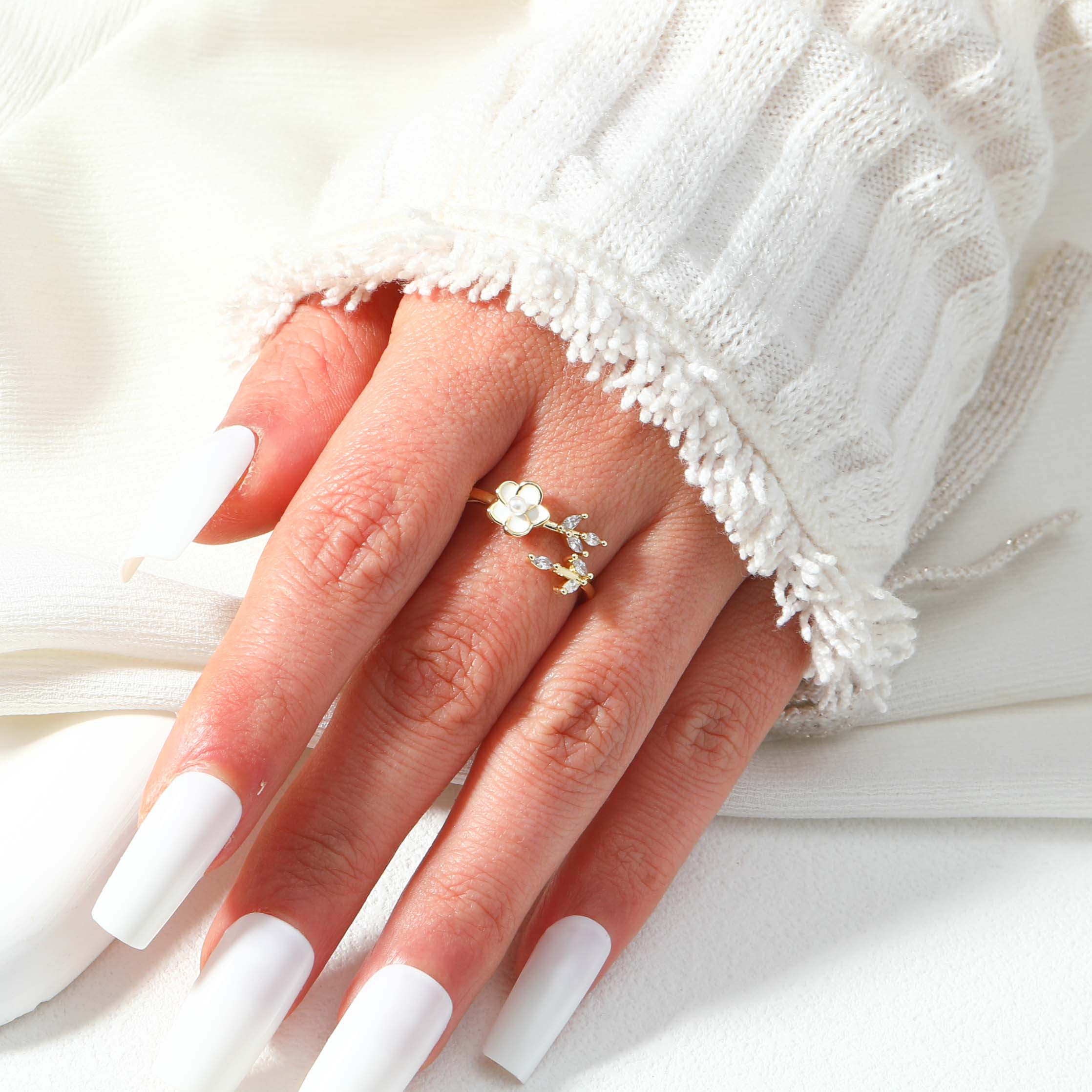 Golden Bloom Ring