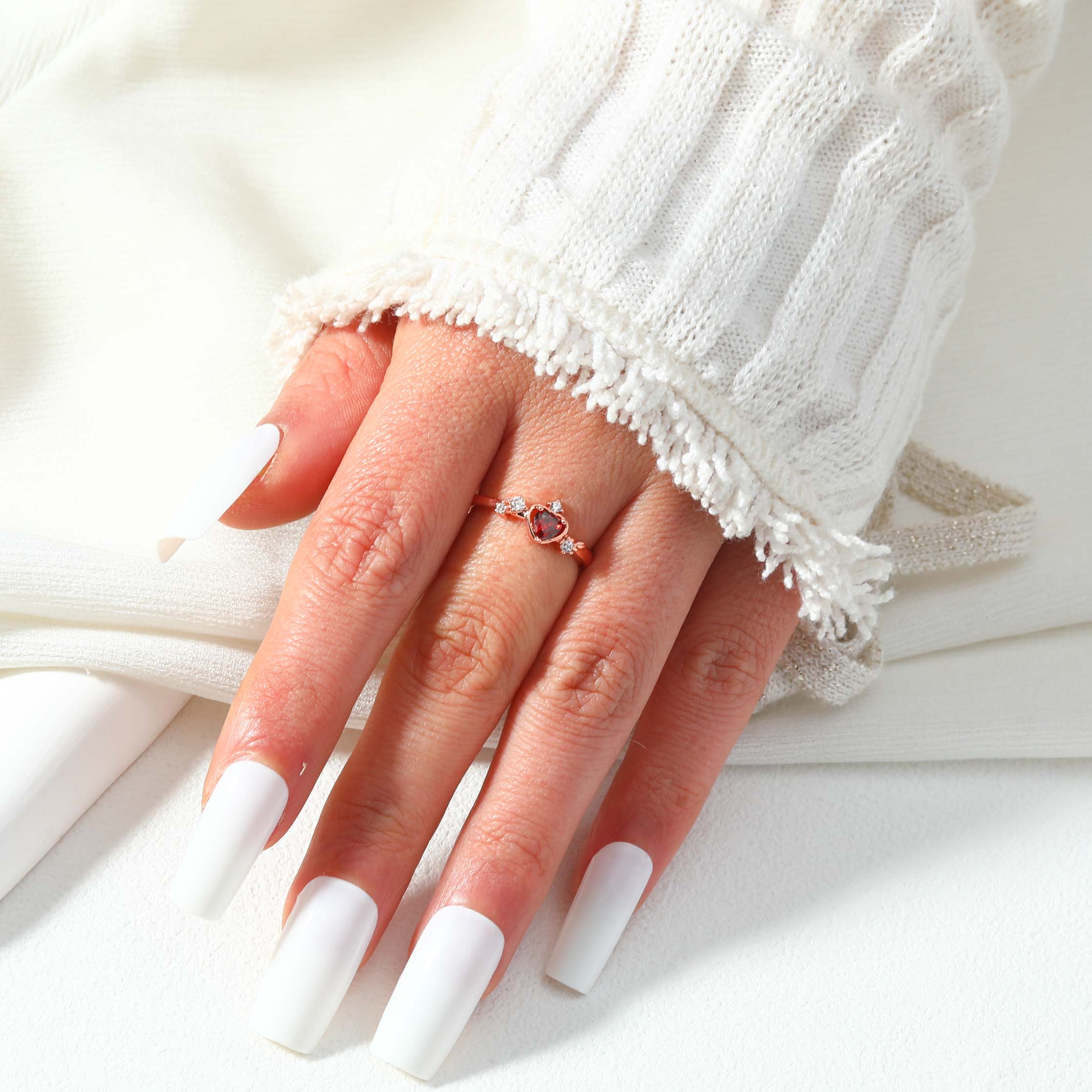 Red Crystal Ring
