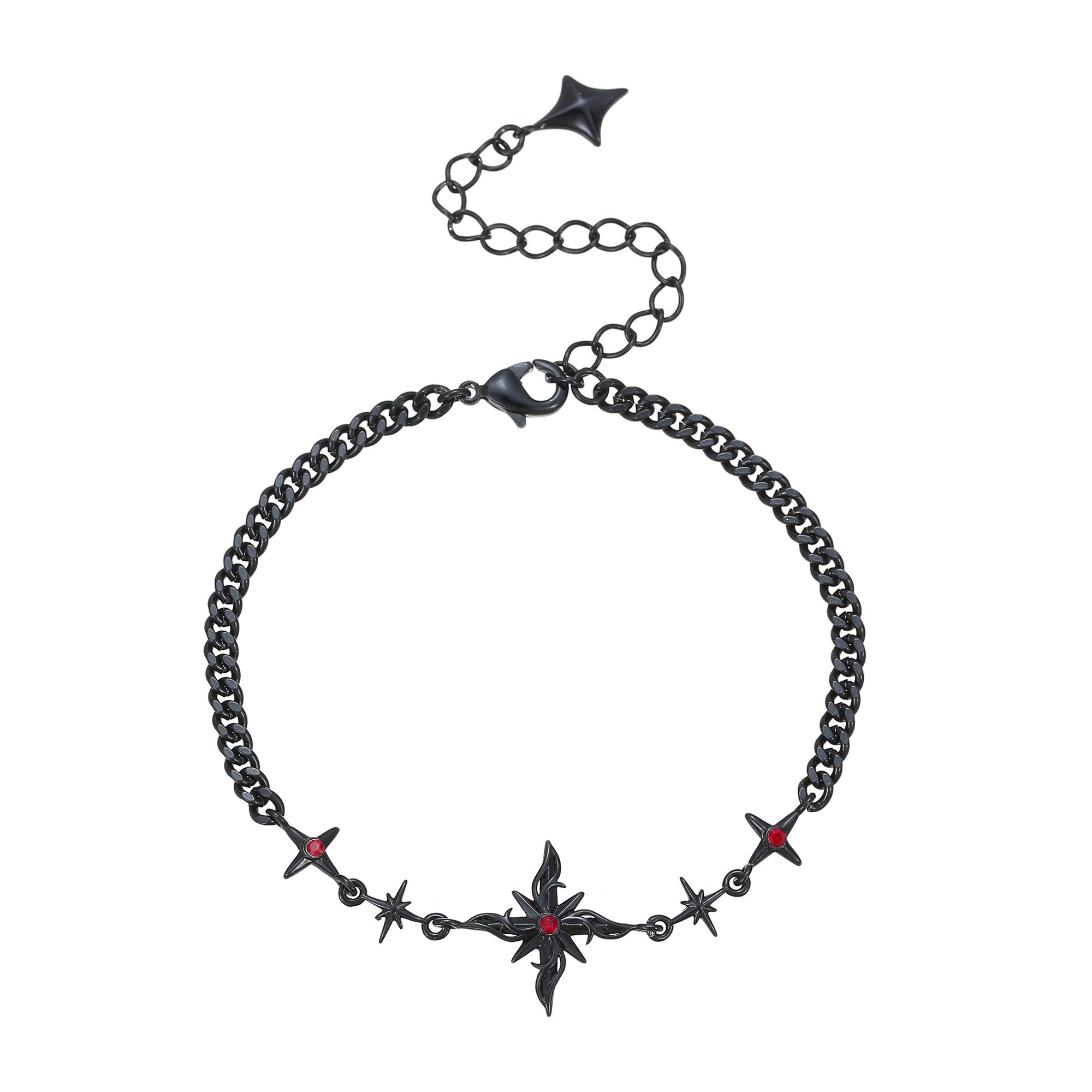 Black mythic bracelet – on white background