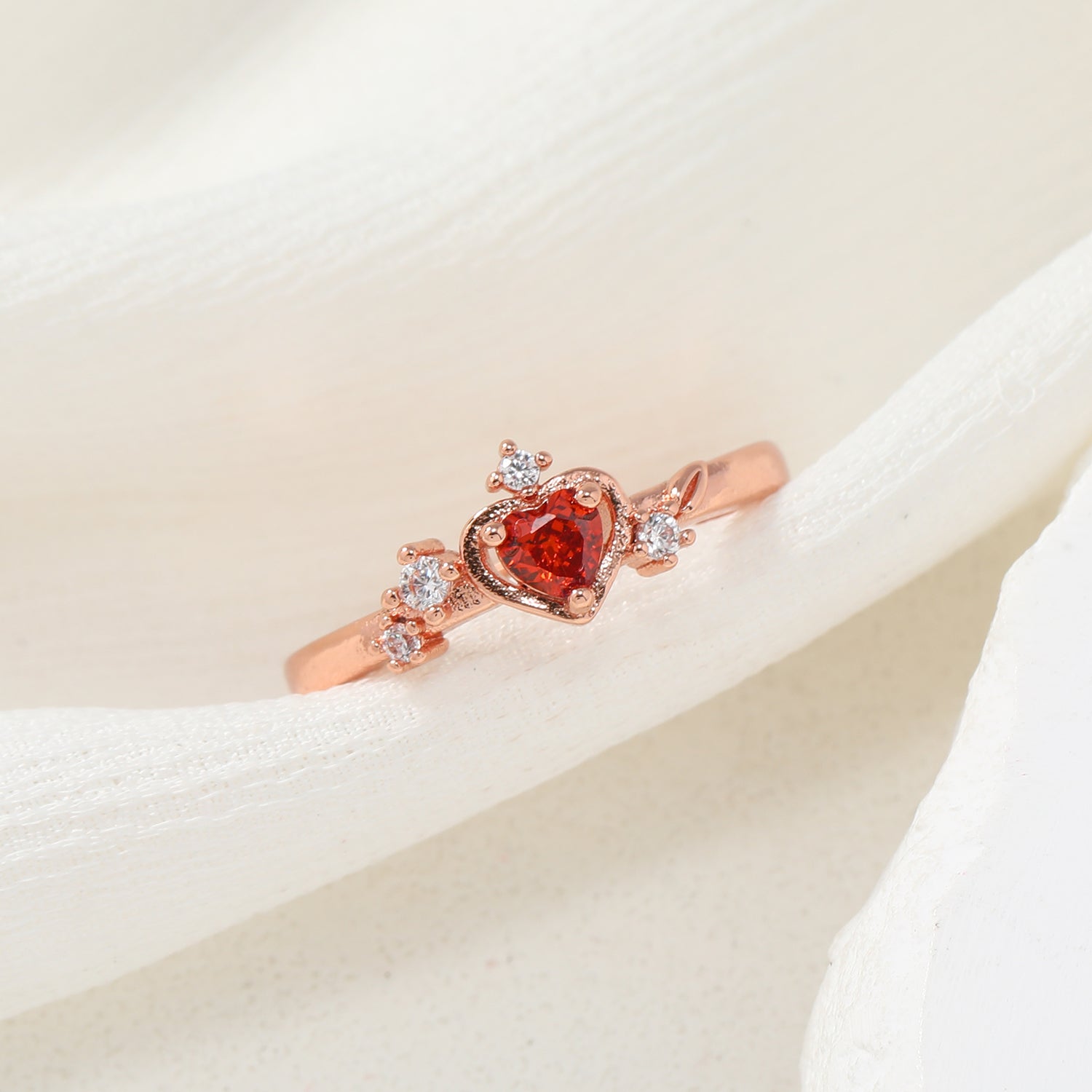Red Crystal Ring
