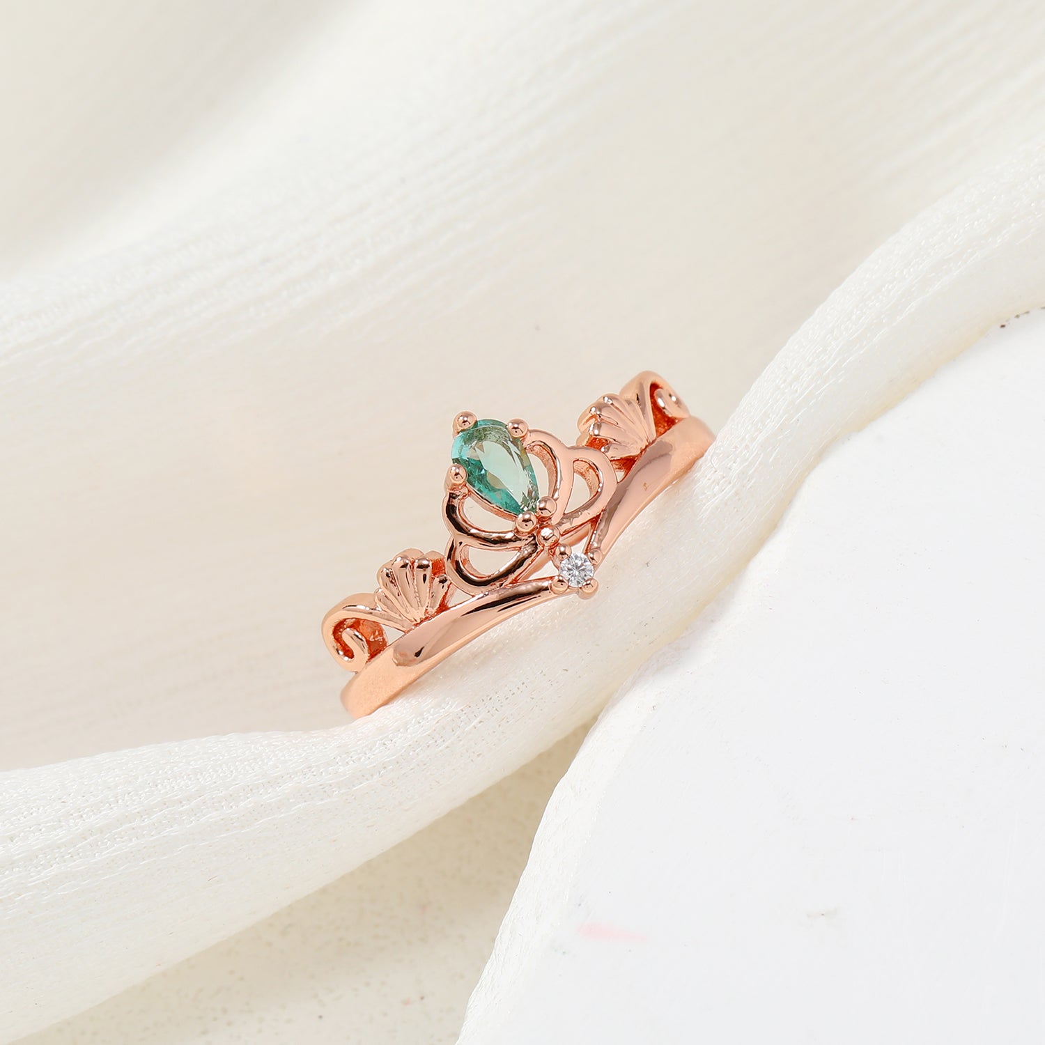 Green Shell Ring