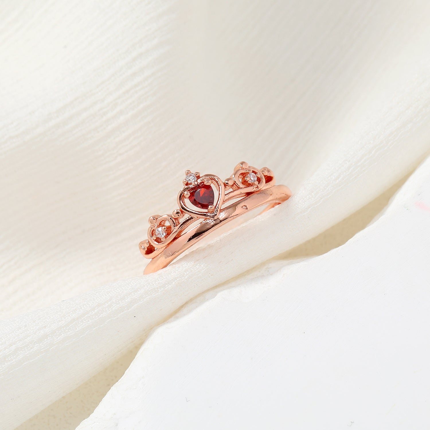 Red Crystal Ring