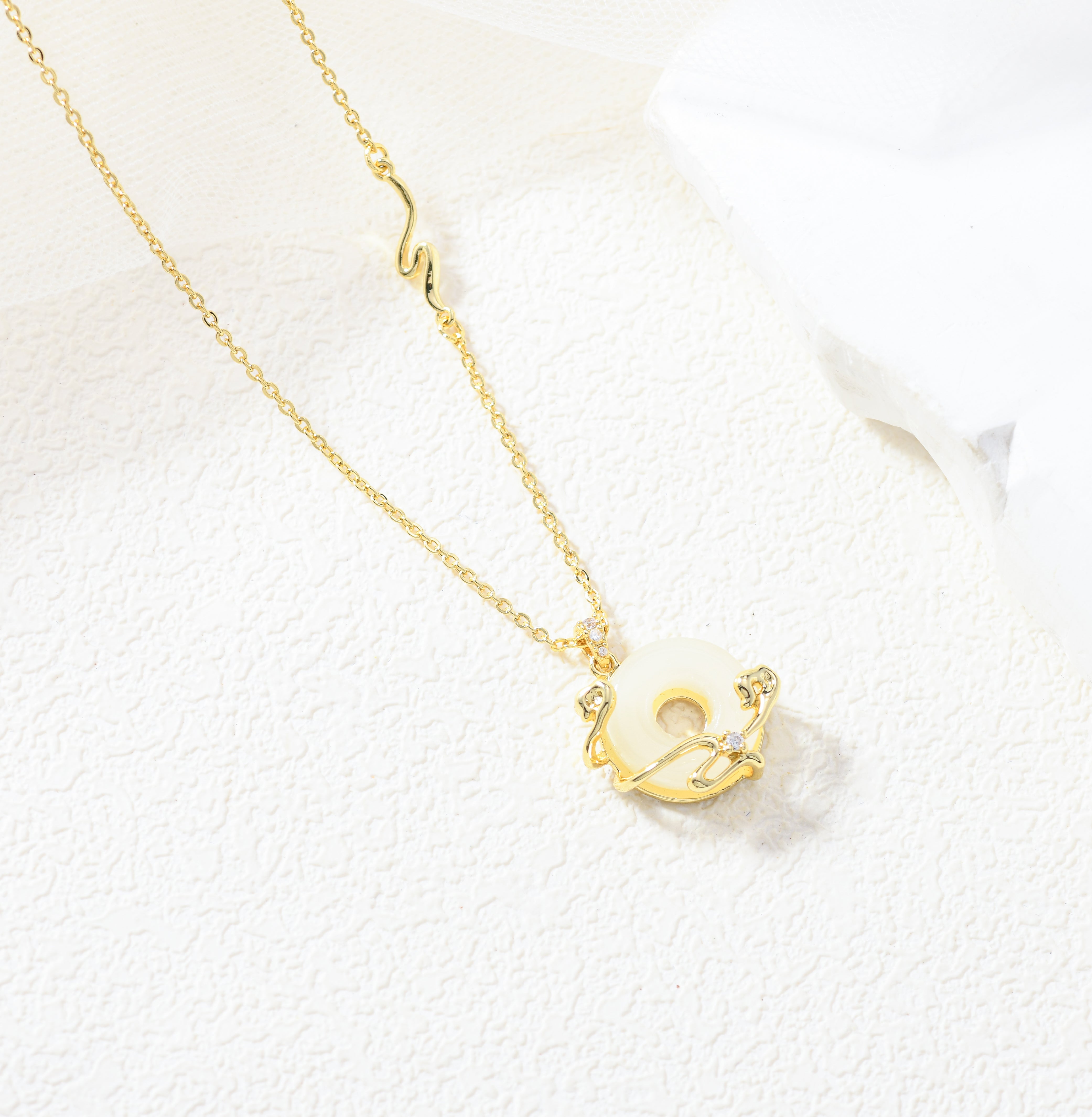 Imitation Jade Necklace