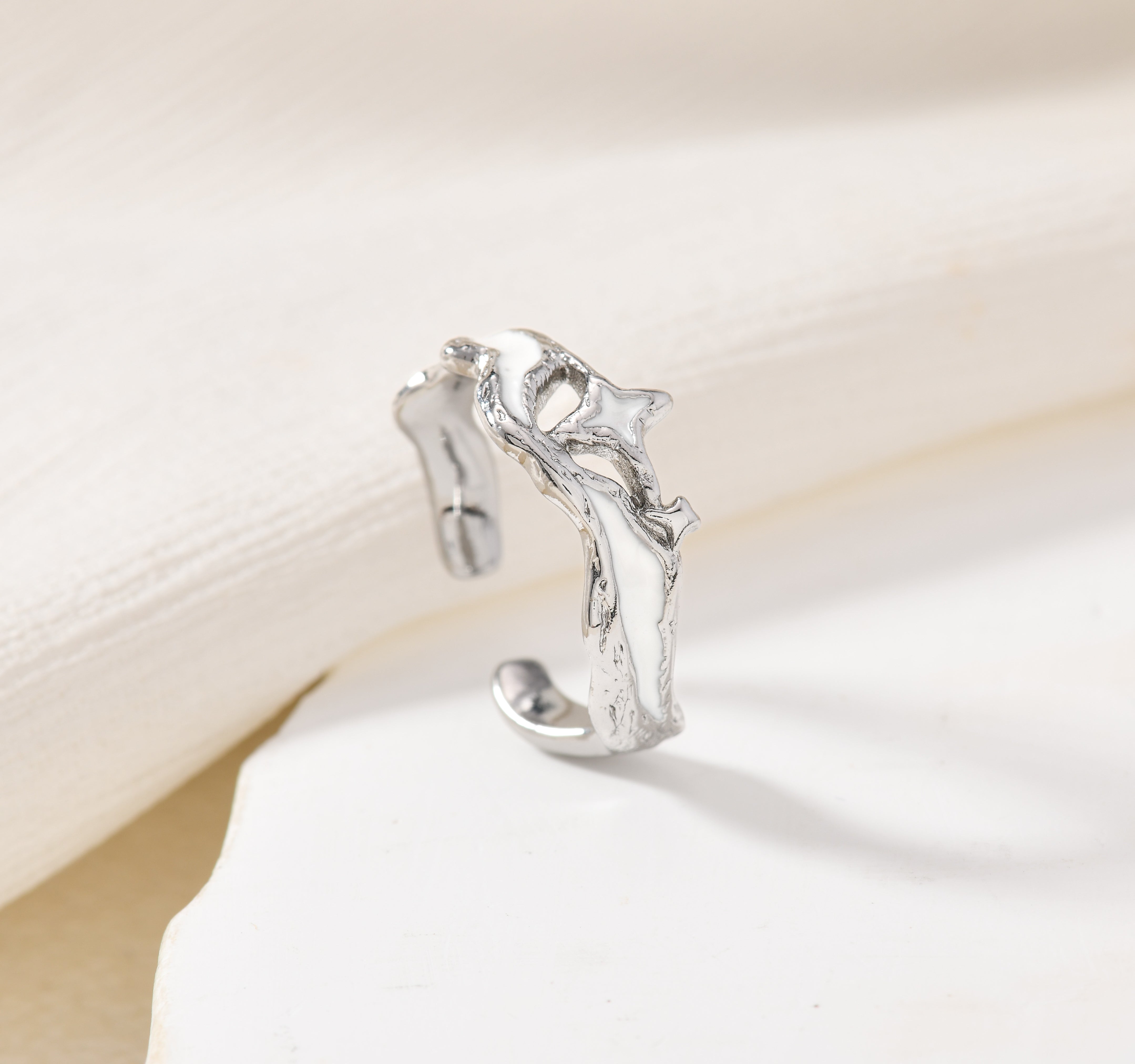 White Ink Ring