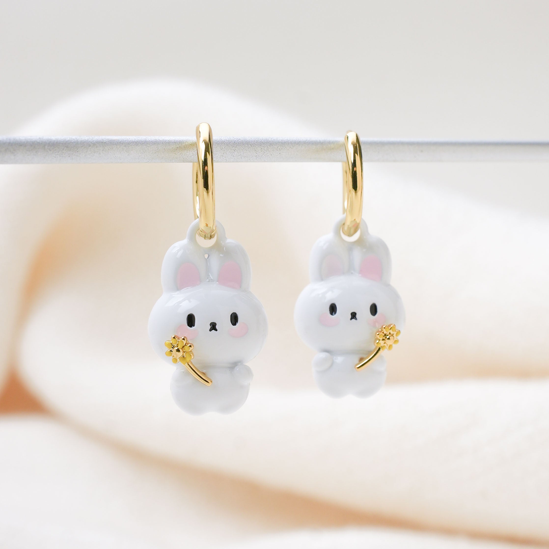 Petalhop Bunny Earrings