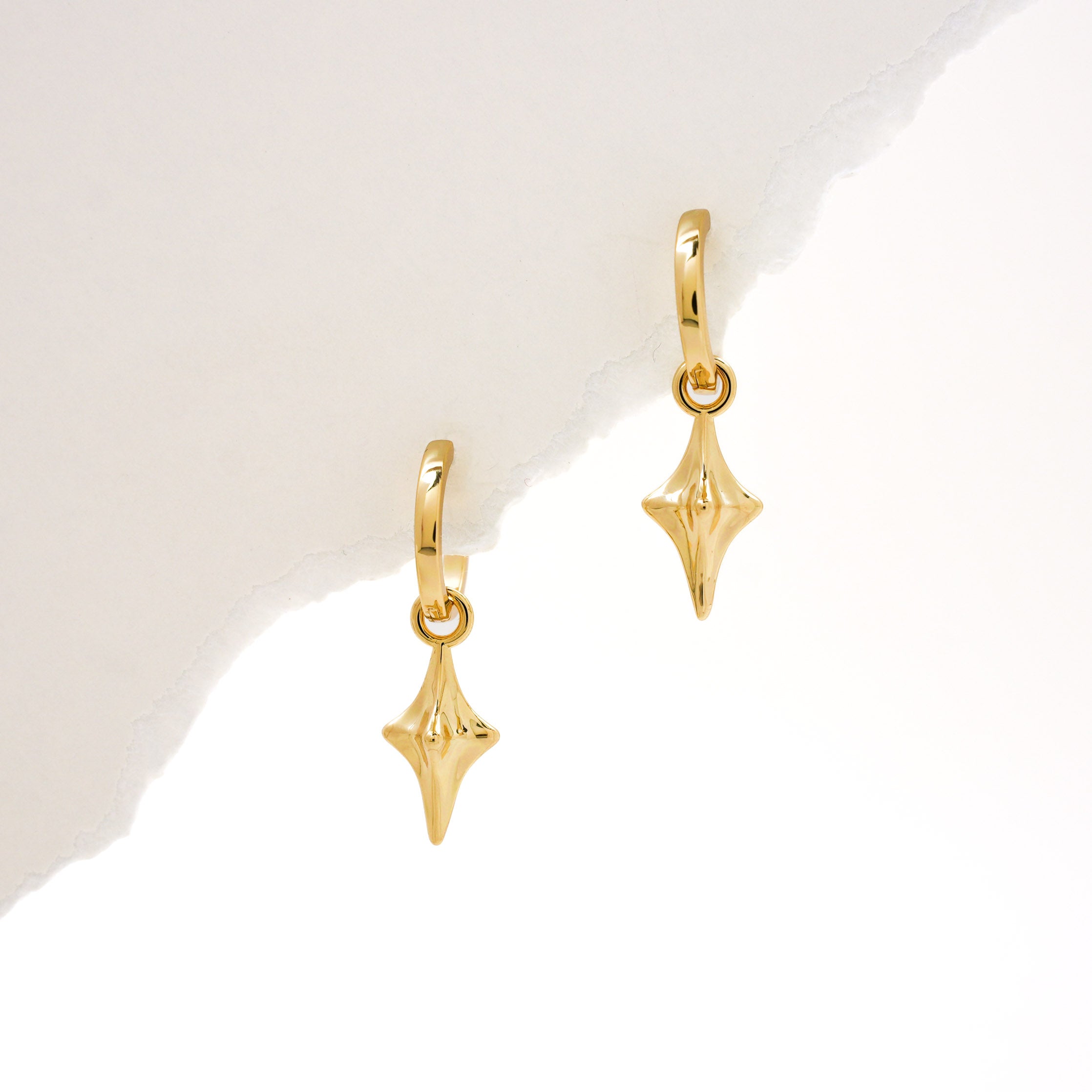 Astral Hoop Earrings