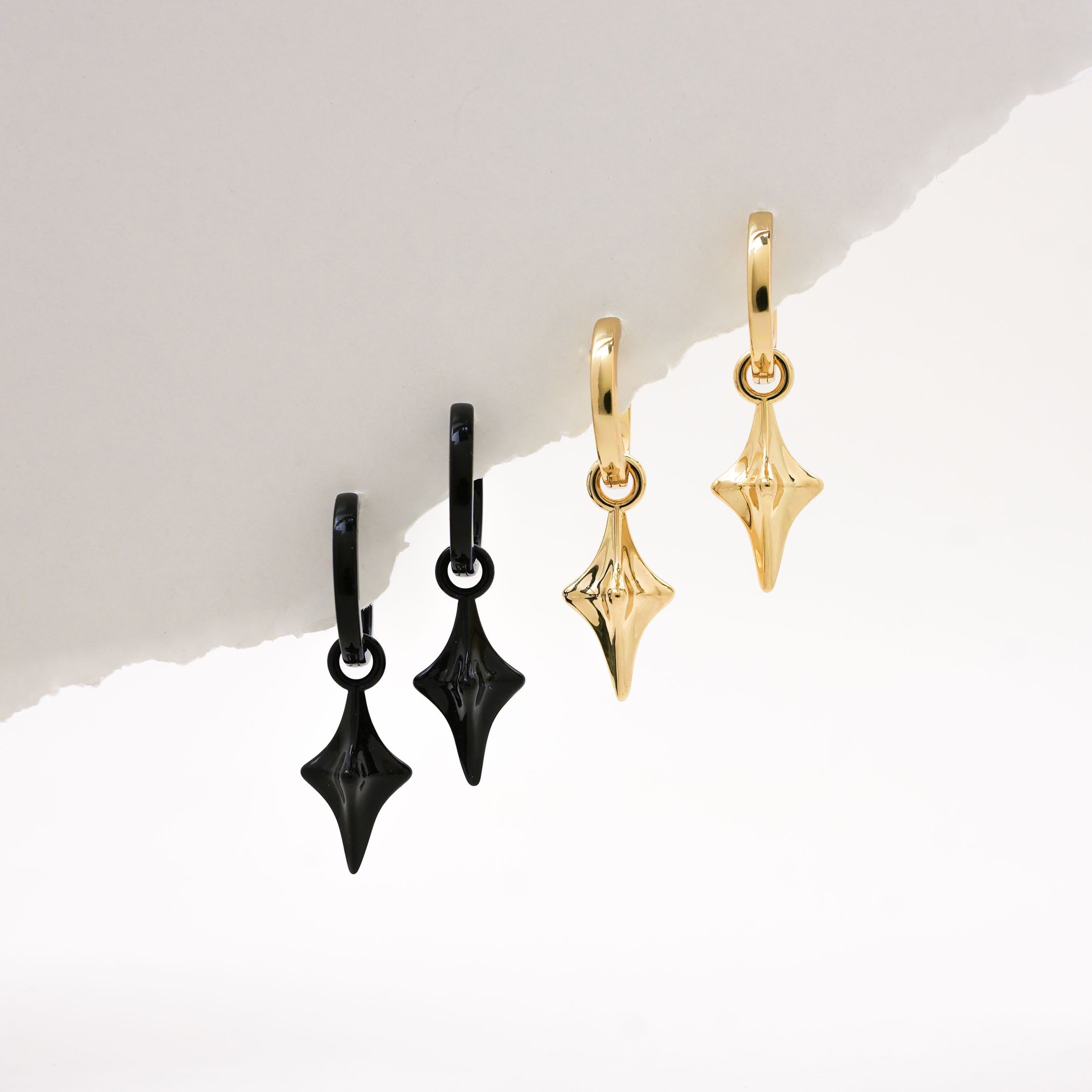 Astral Hoop Earrings