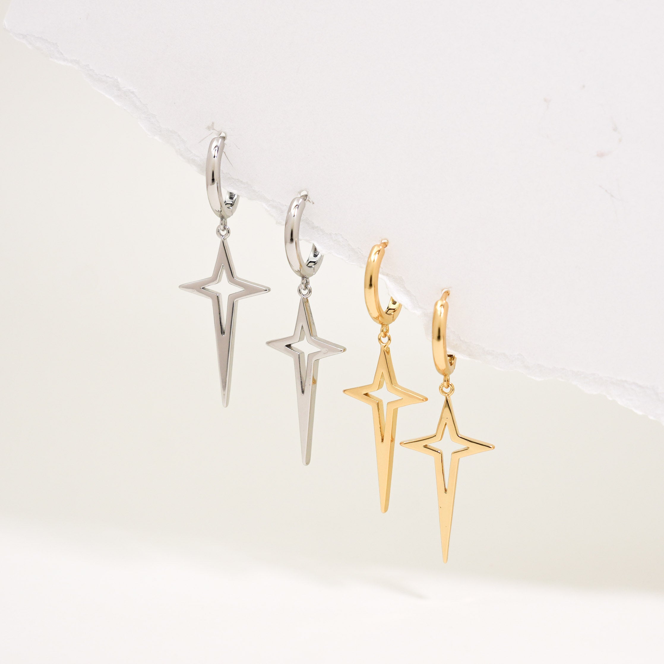 Sparkling Star Earrings V2
