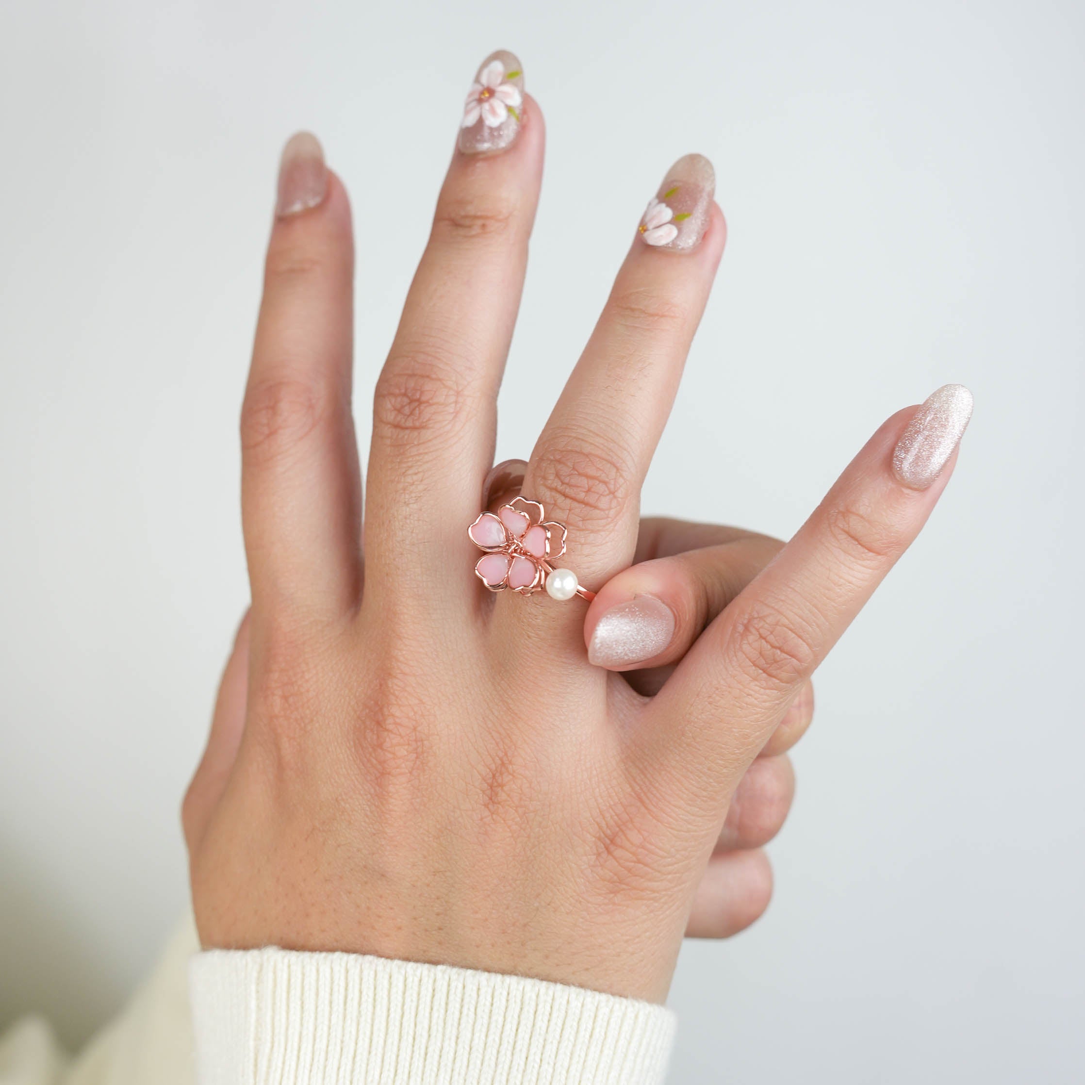 Exquisite Sakura Ring