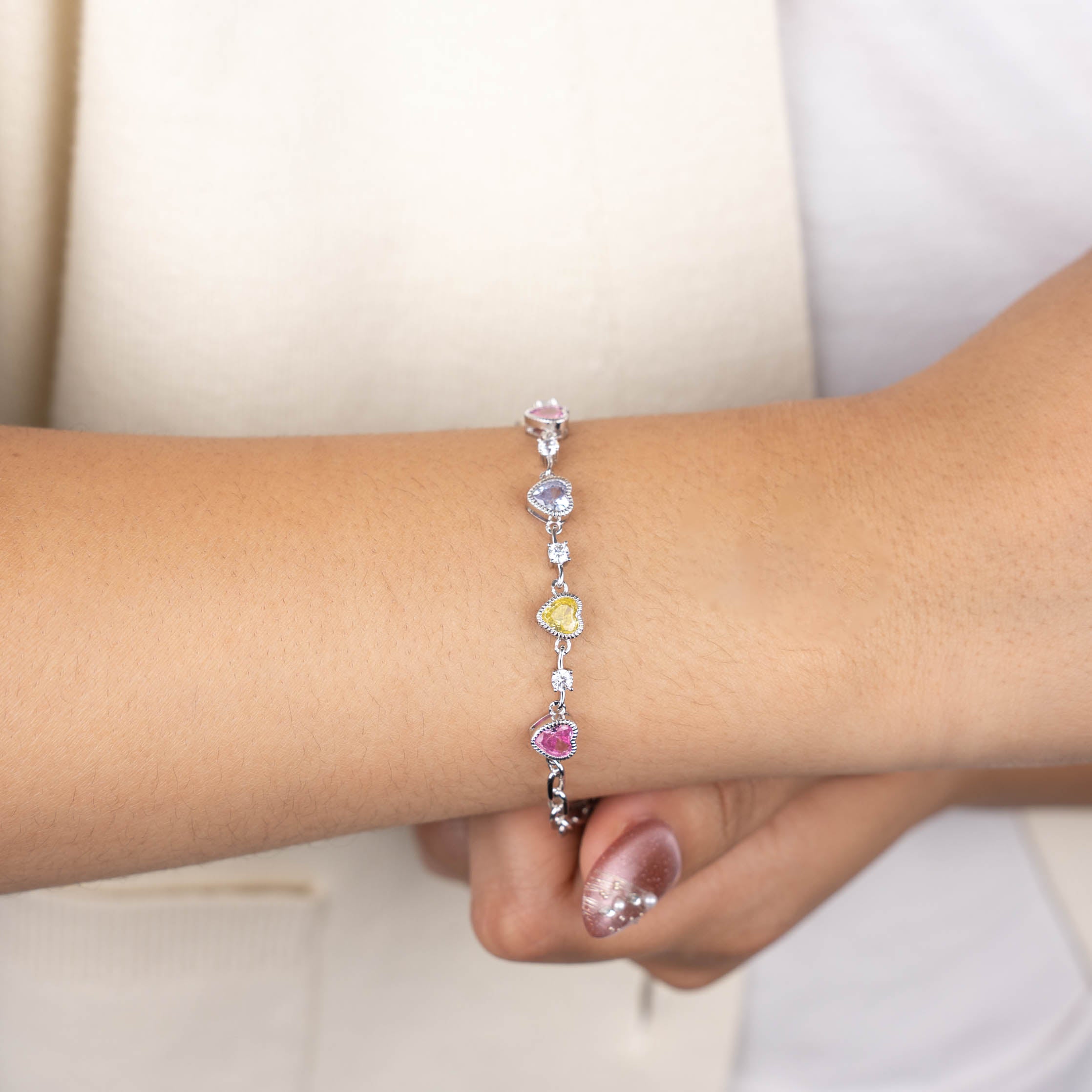 Candy Hearts Bracelet