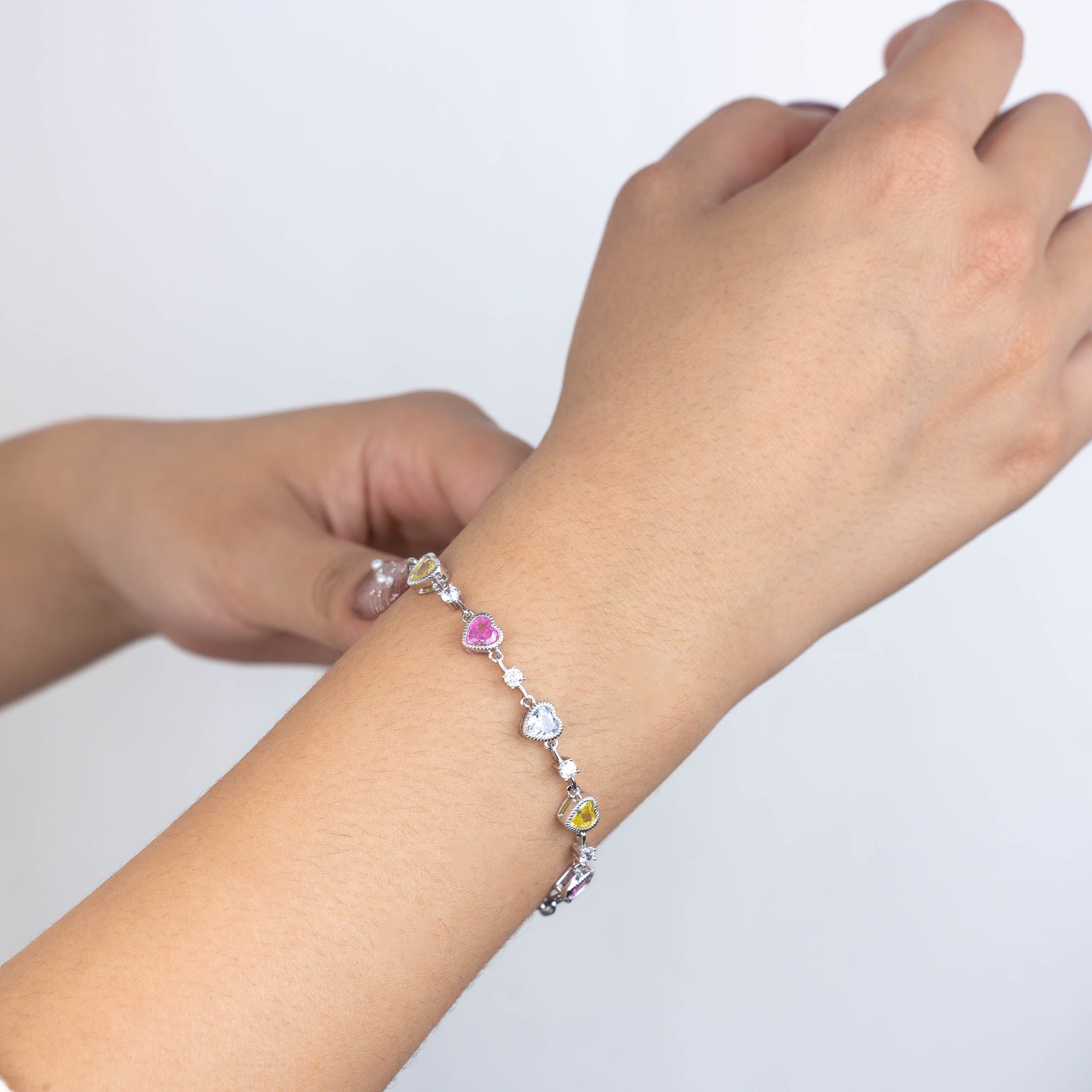 Candy Hearts Bracelet