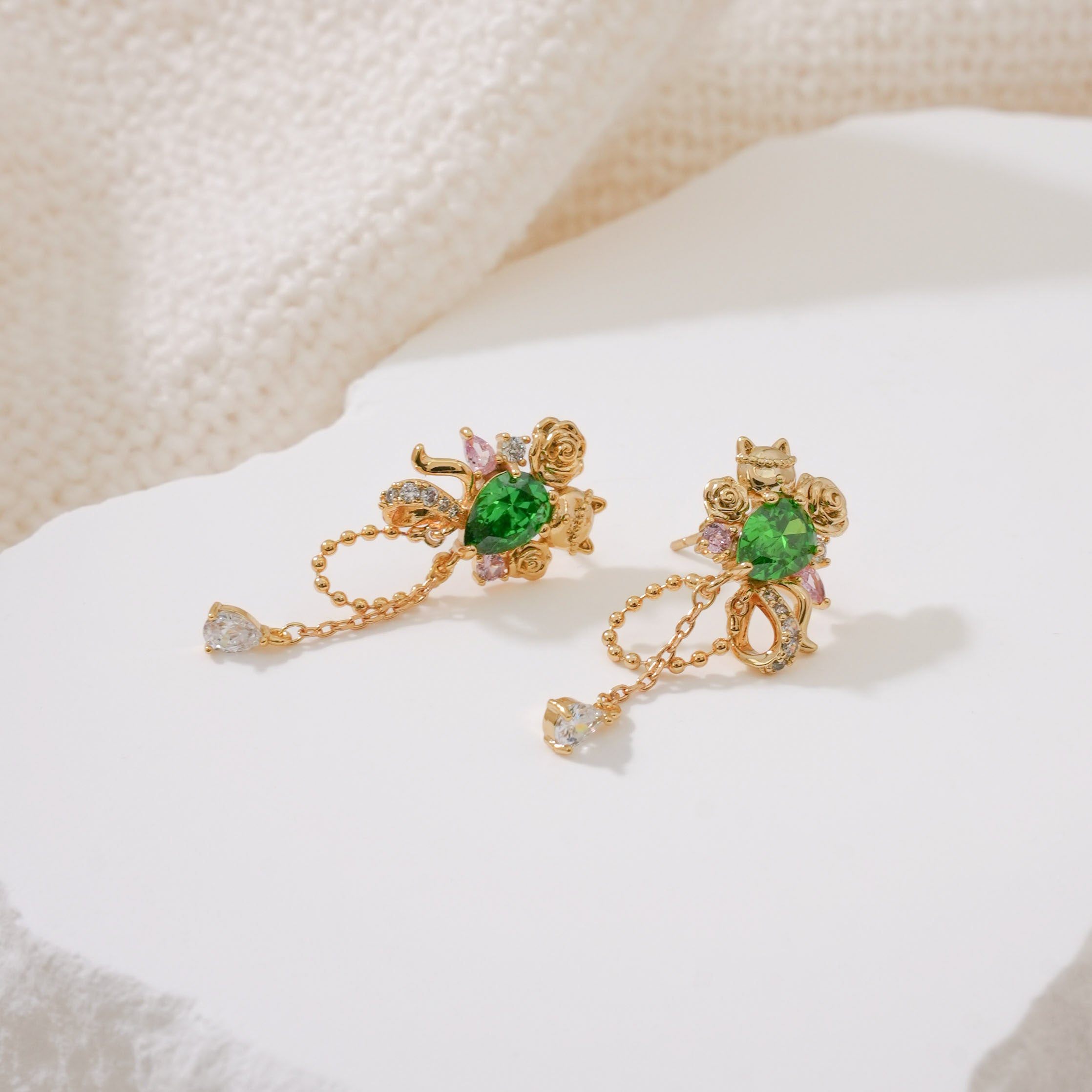 Palace Cat Earrings