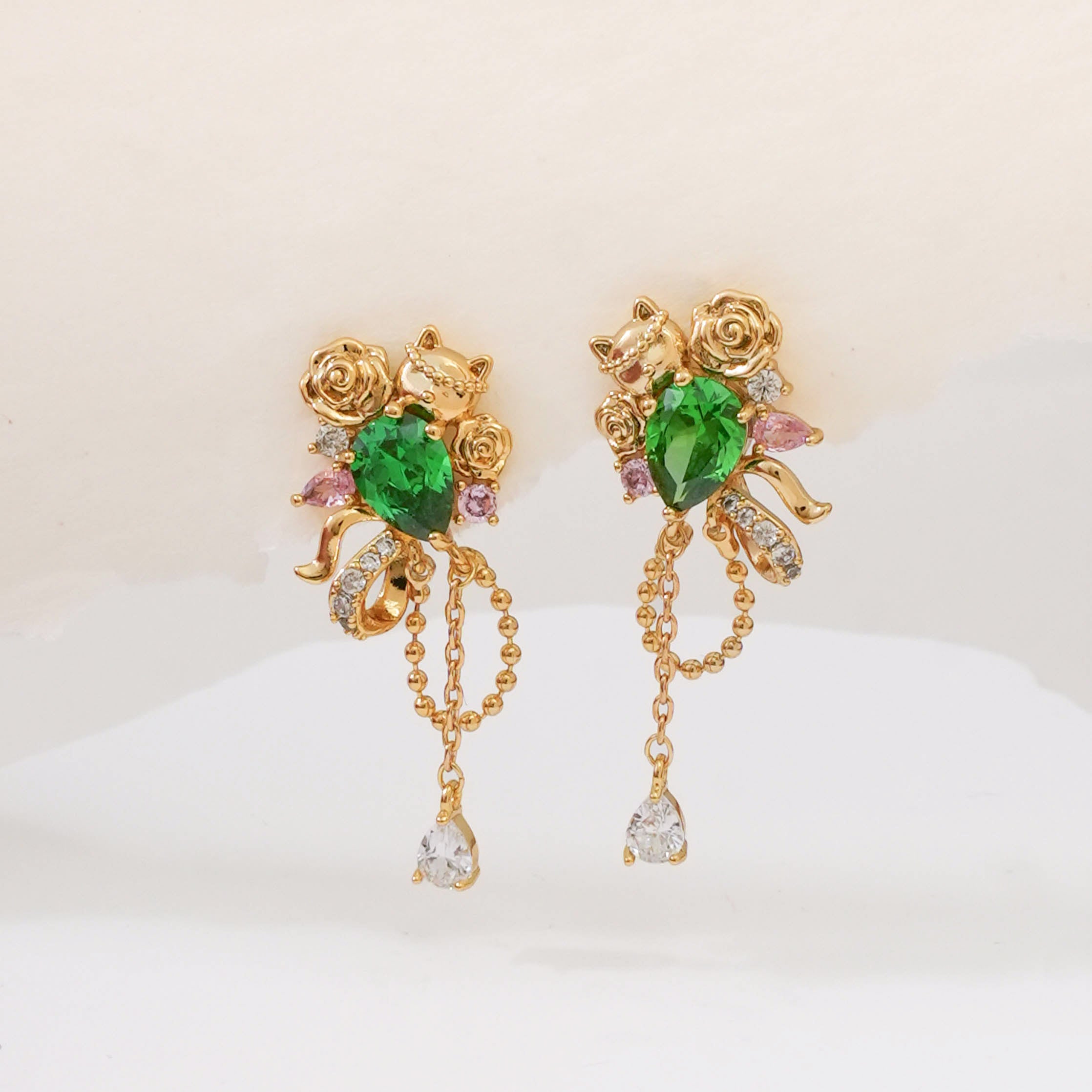 Palace Cat Earrings