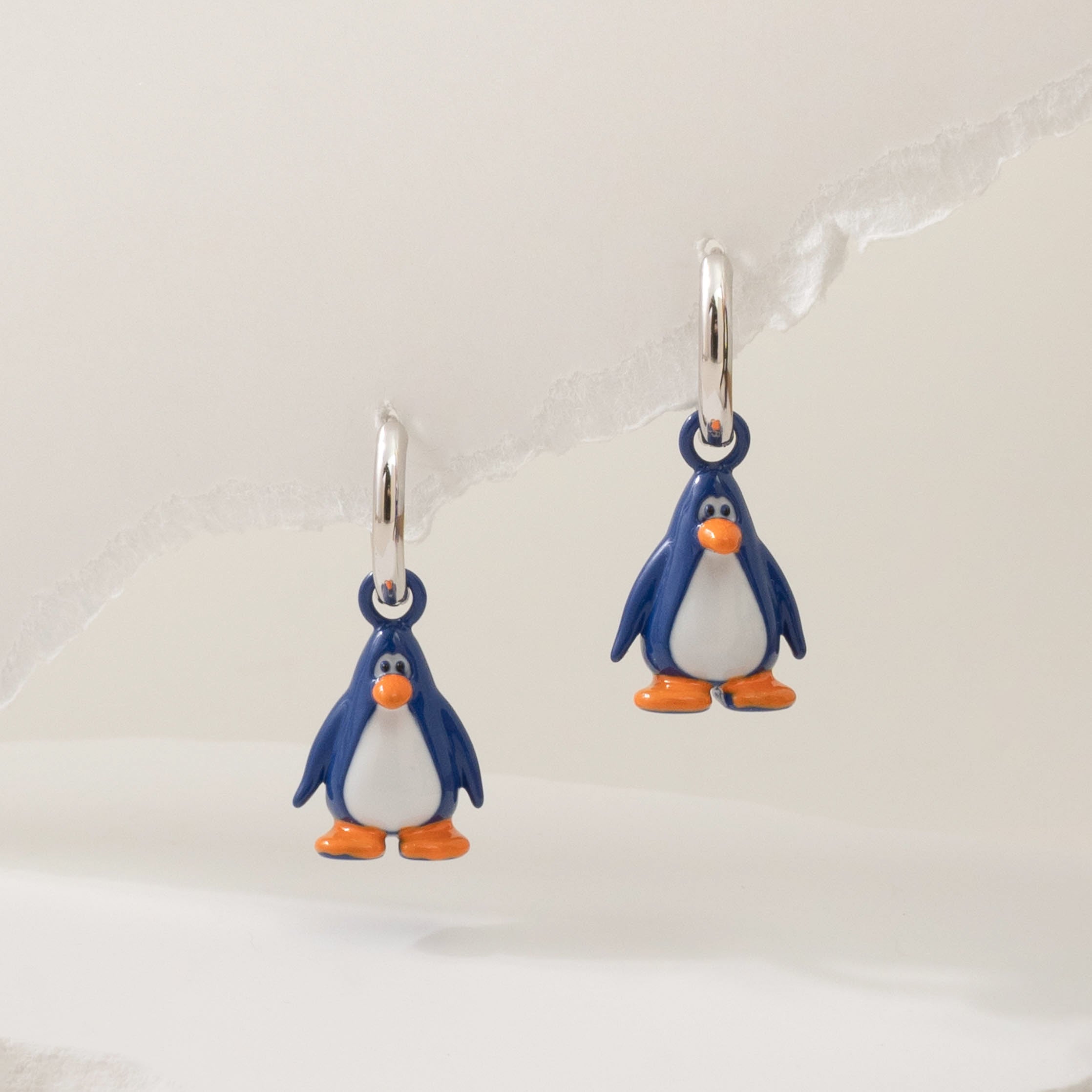Penguin Society Earrings
