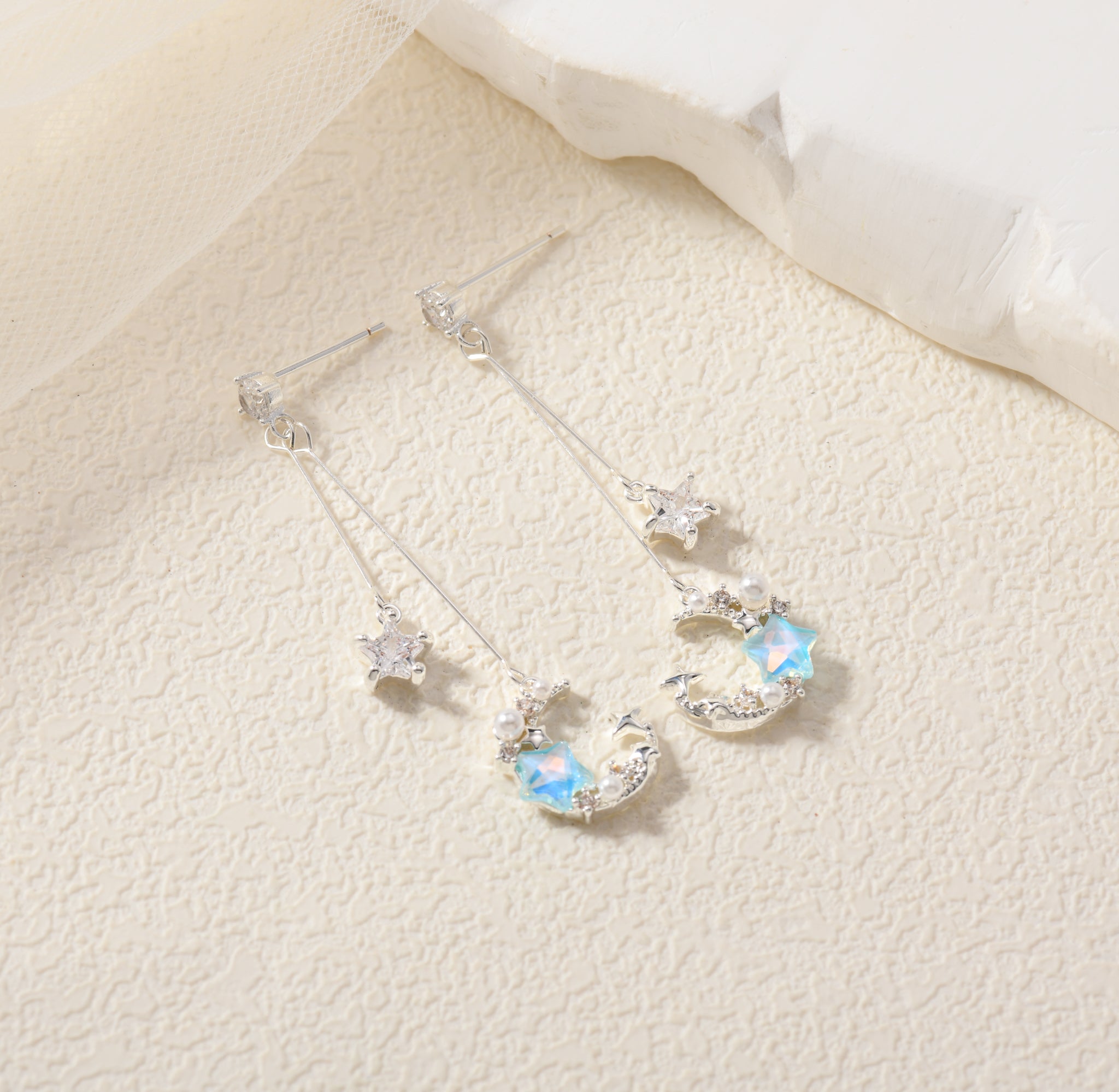 Moonbeam Drop Earrings