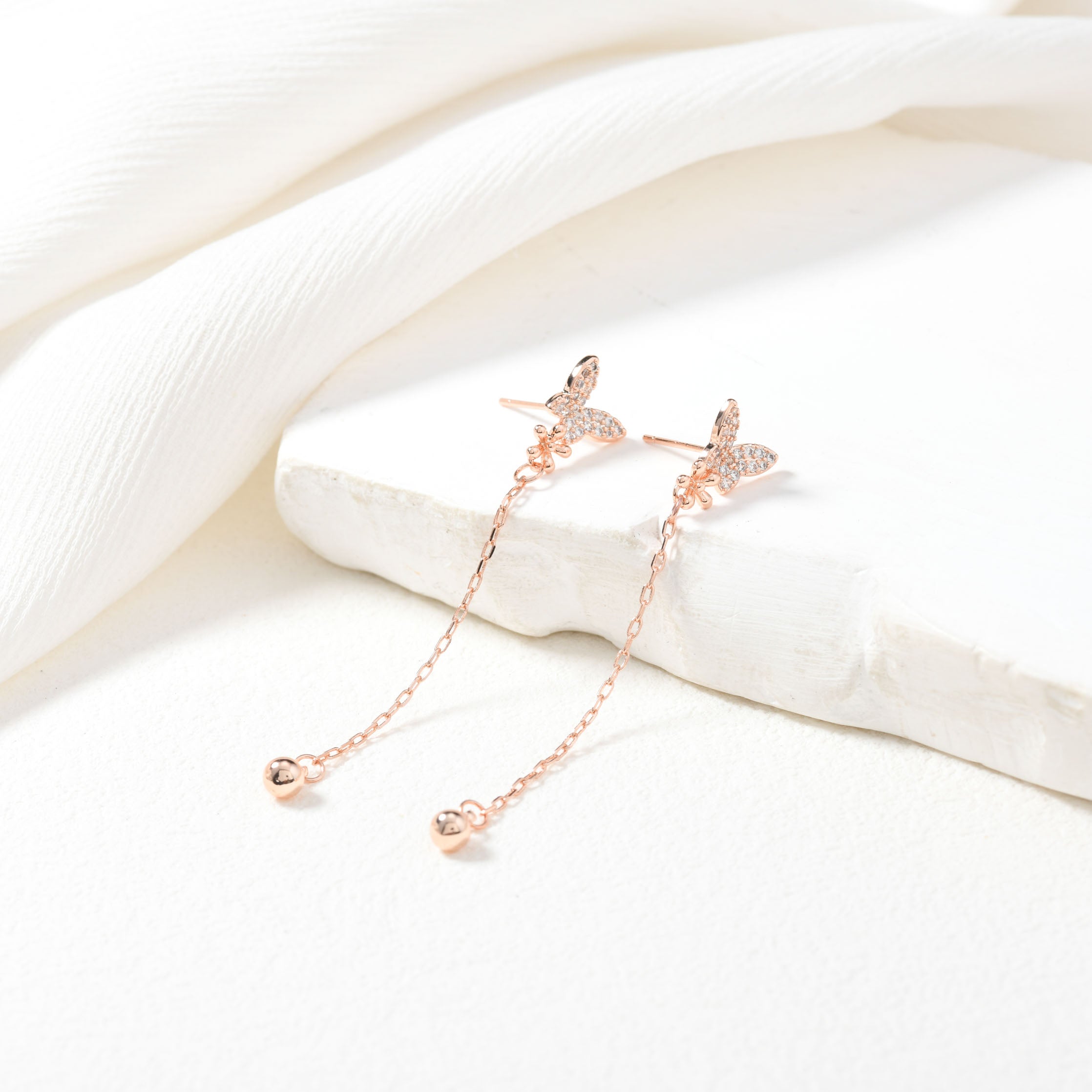 Butterfly In Flight Earrings