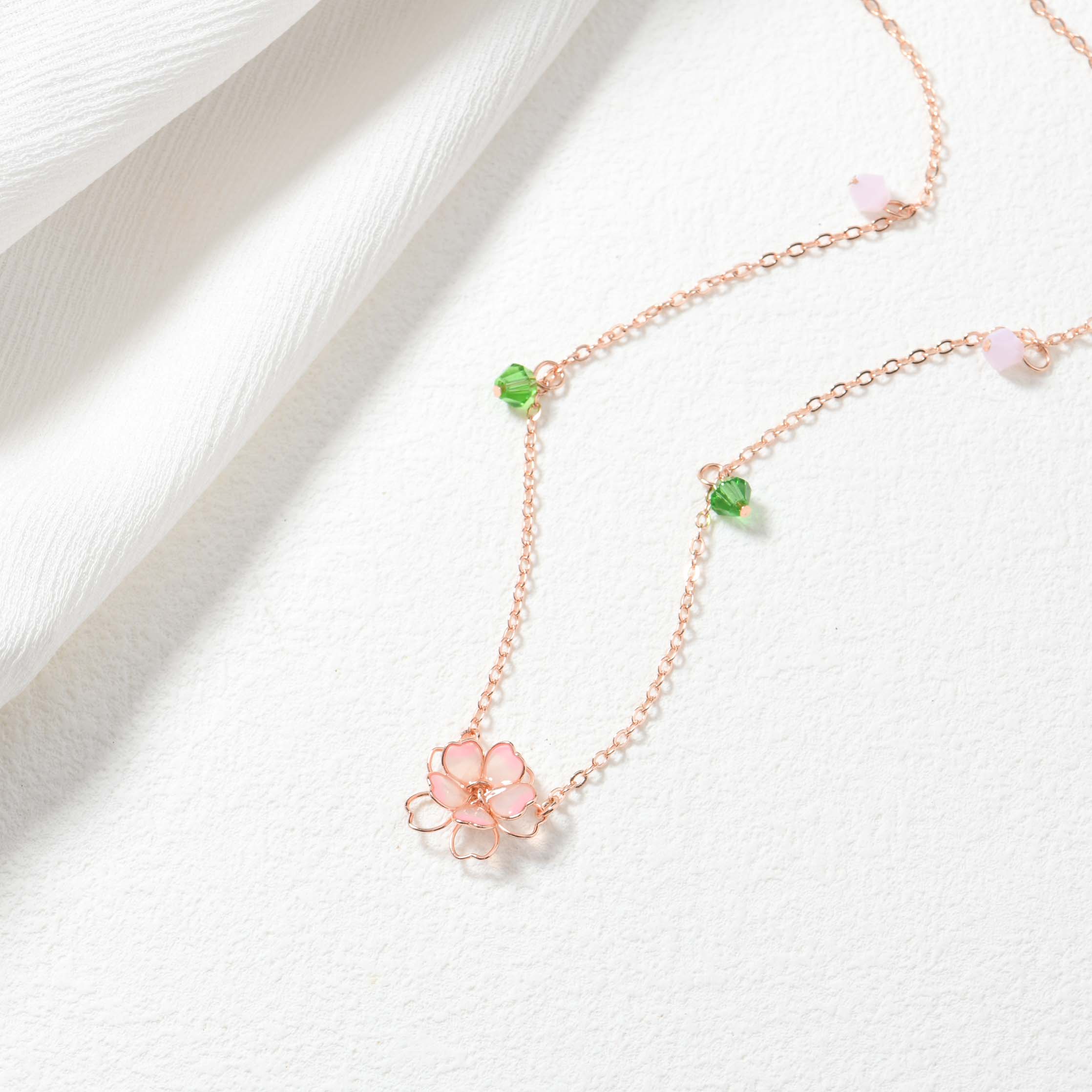 Exquisite Sakura Necklace