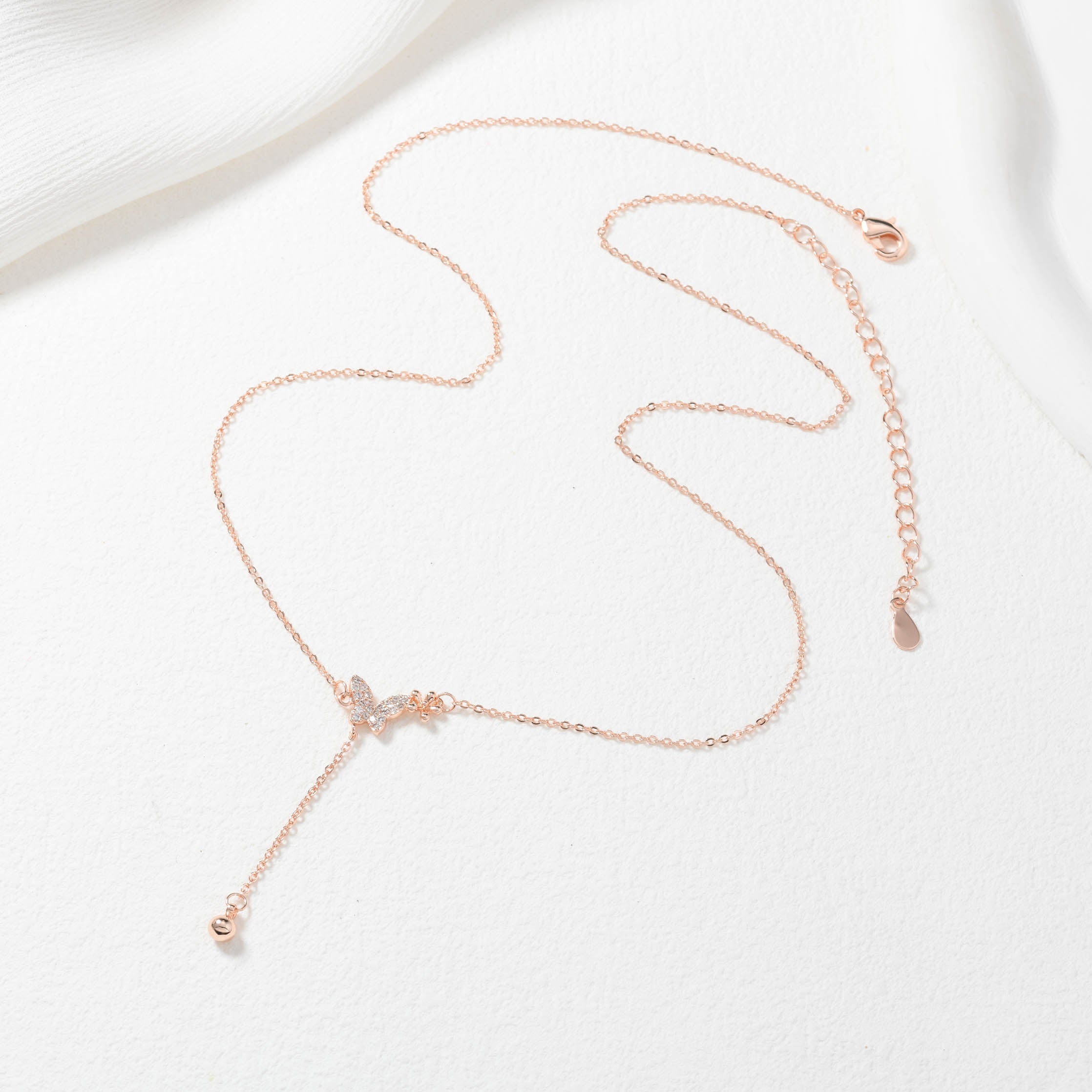Butterfly In Flight Necklace