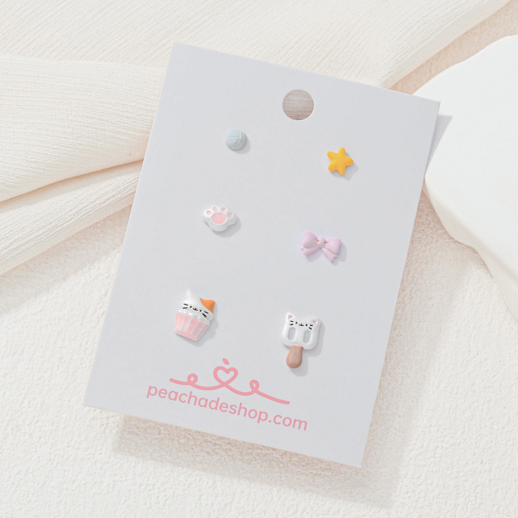 Cat Desserts Stud Pack