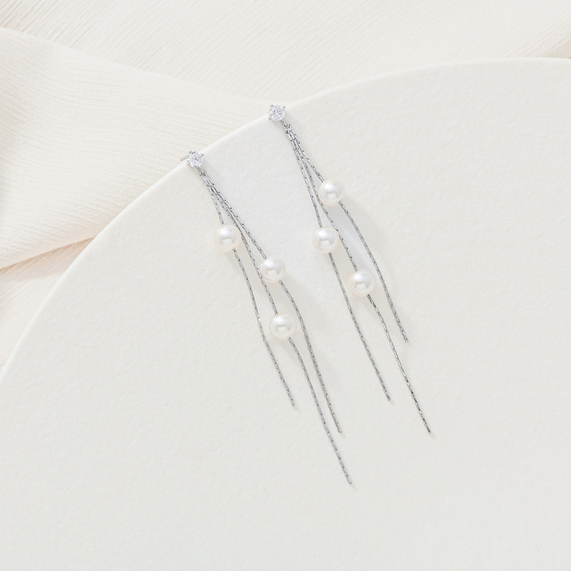 Pearl Strand Earrings