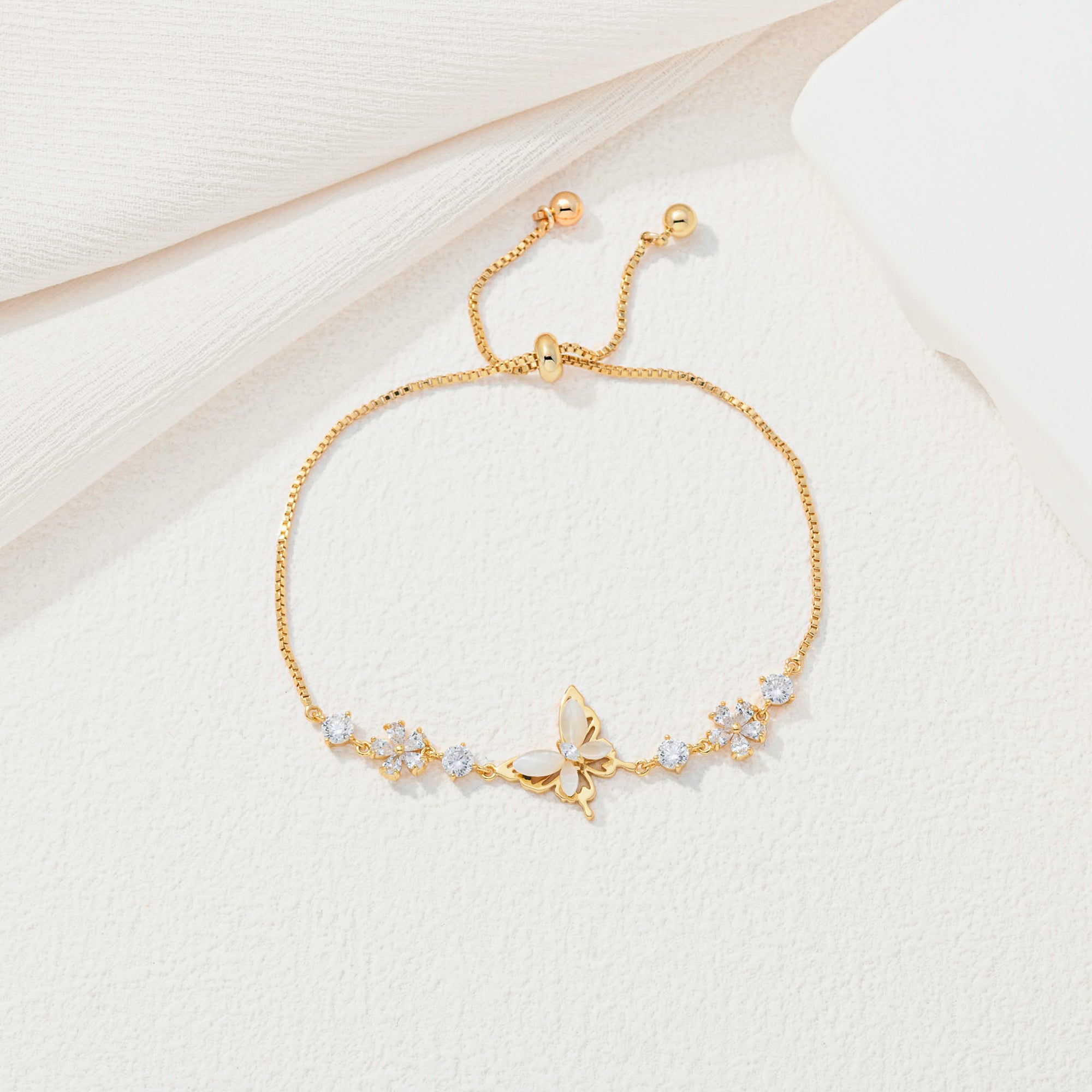 Golden Butterfly Bracelet