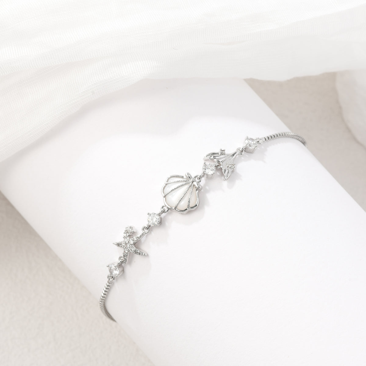 Golden Seashell Bracelet