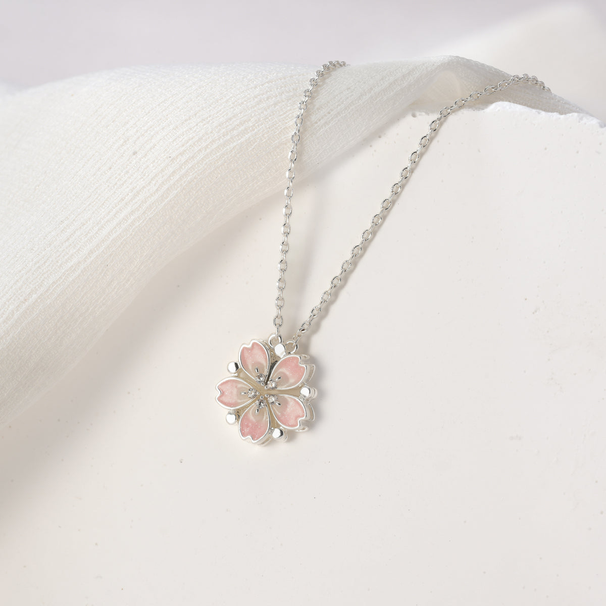 Changing Sakura Necklace