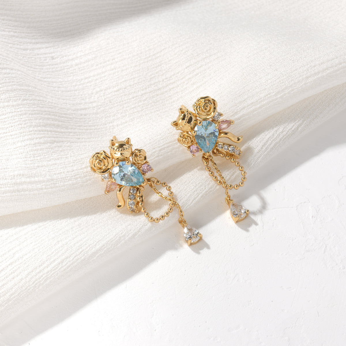 Palace Cat Earrings