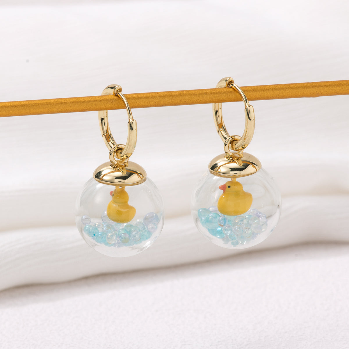 Ducky Earrings