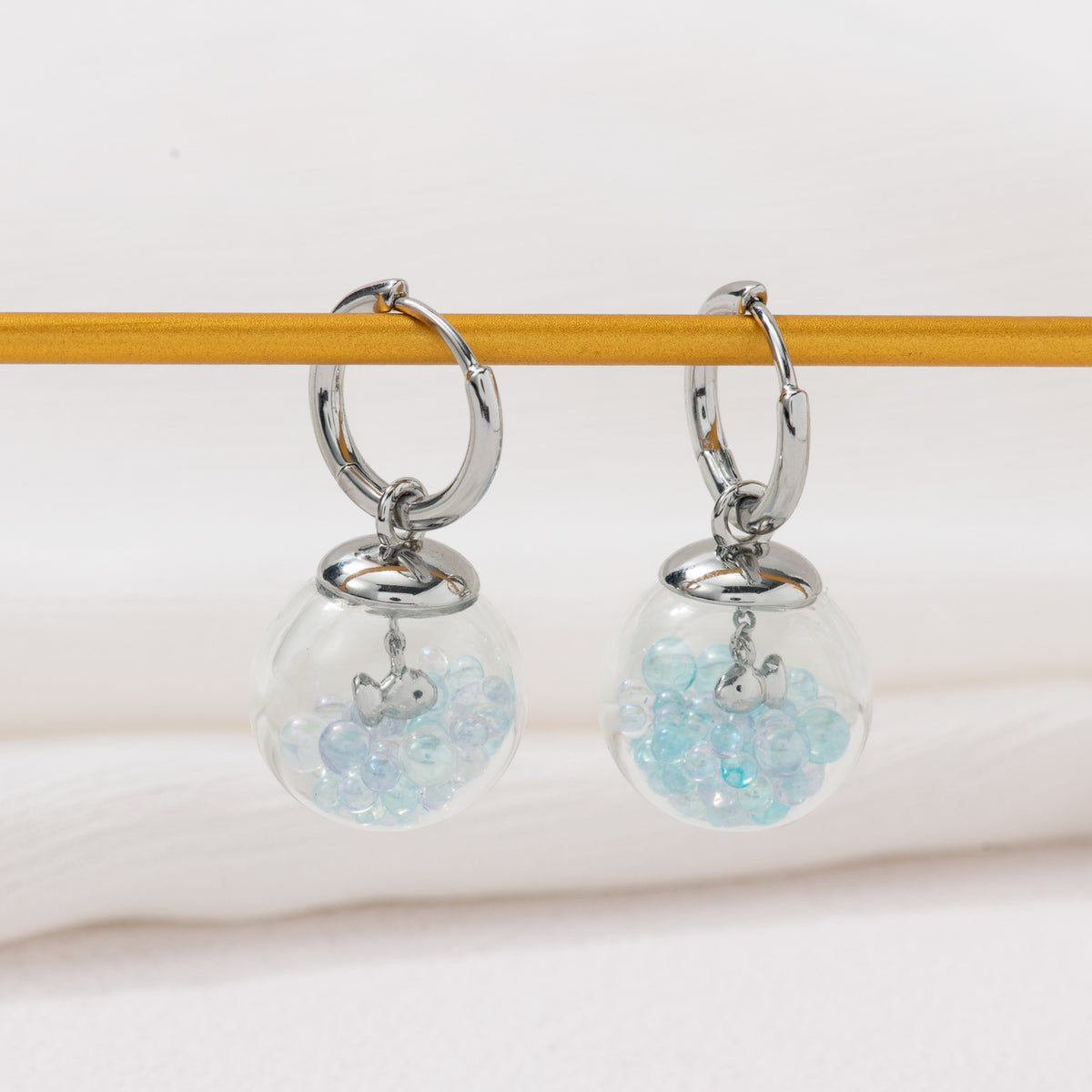 Goldfish Bowl Earring