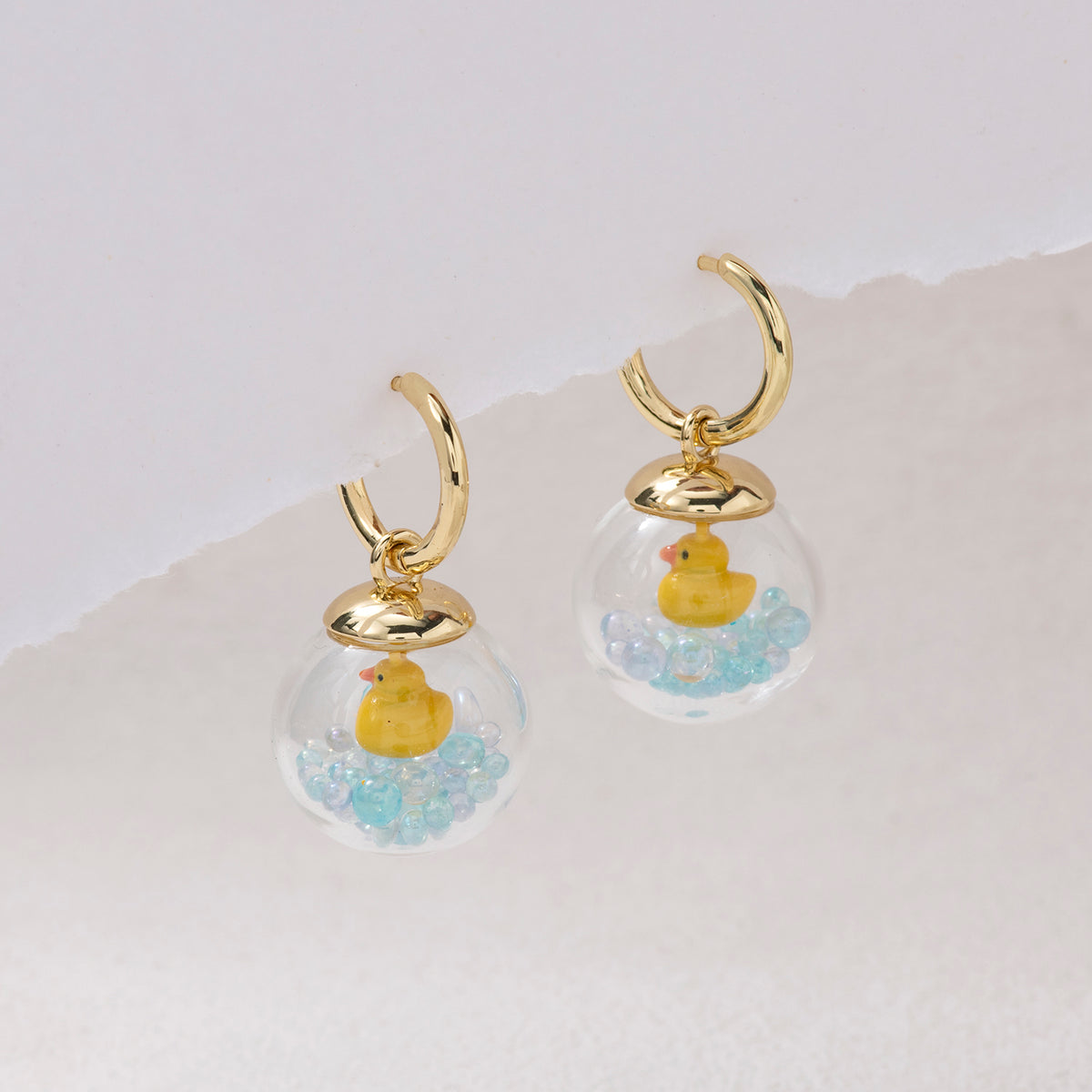 Ducky Earrings