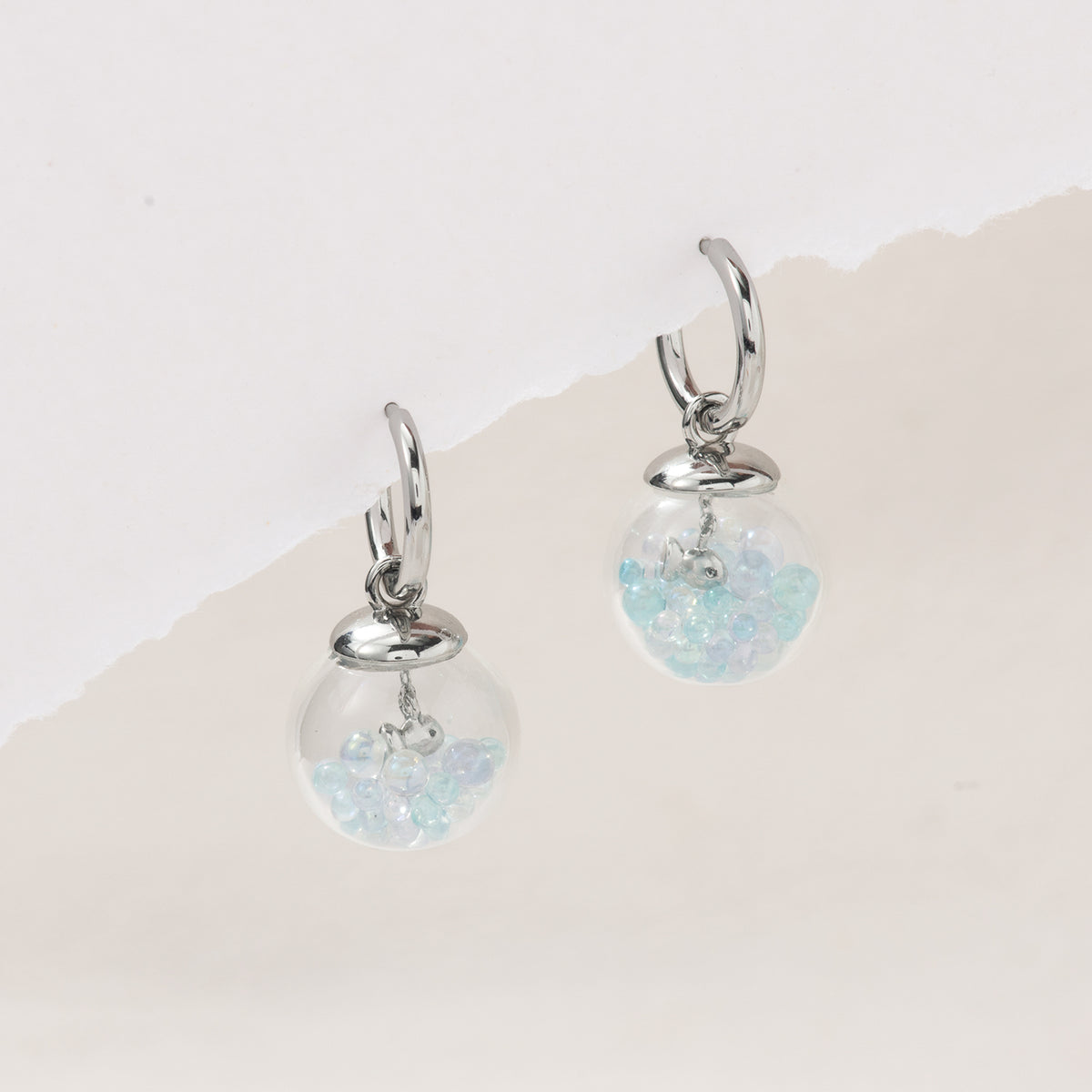 Goldfish Bowl Earring