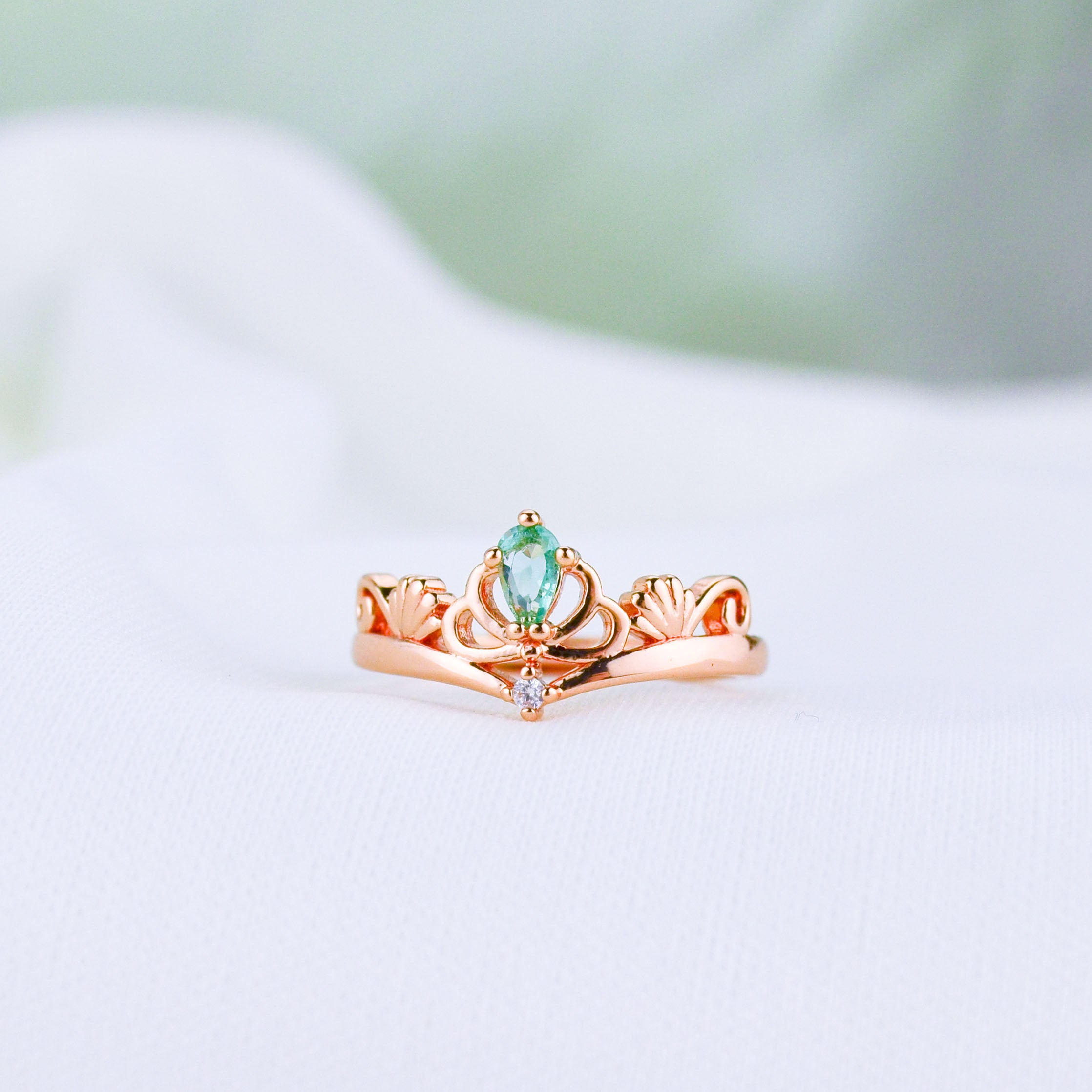 Green Shell Ring