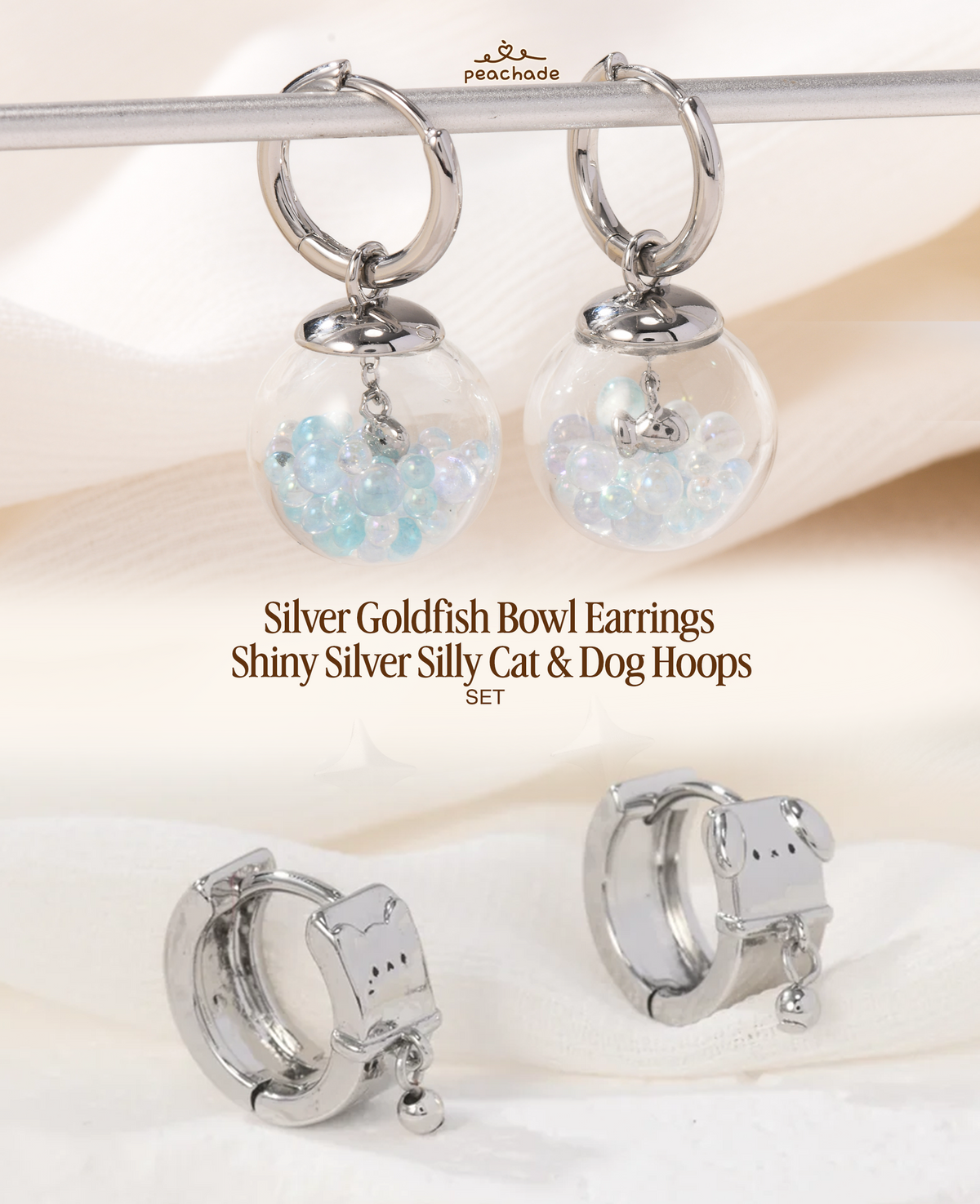 Goldfish Bowl Earring