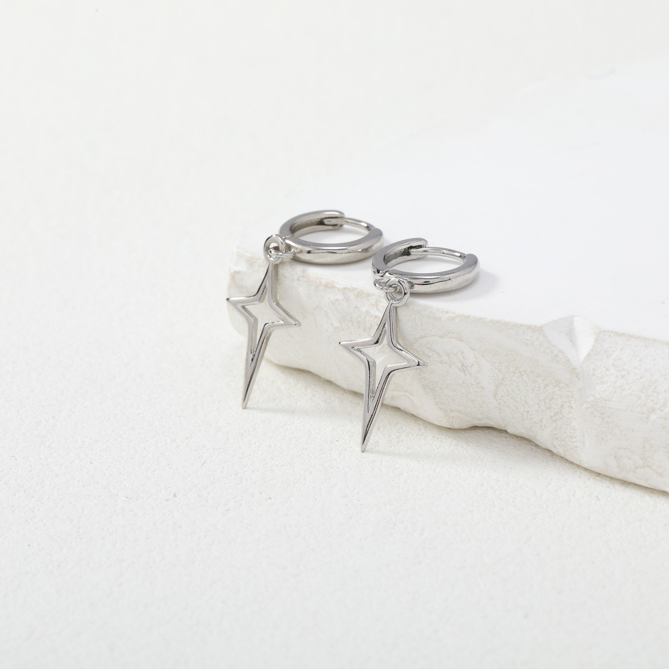 Sparkling Star Earrings