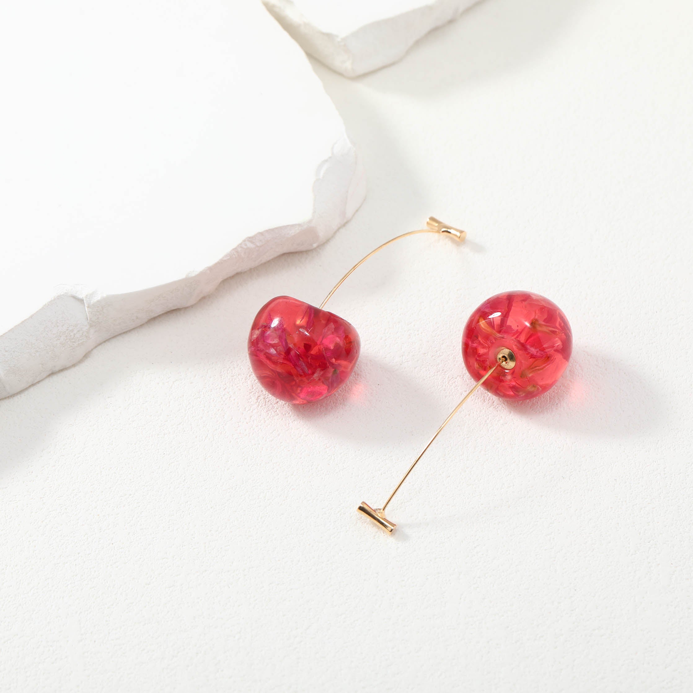 Crystal Cherry Earrings