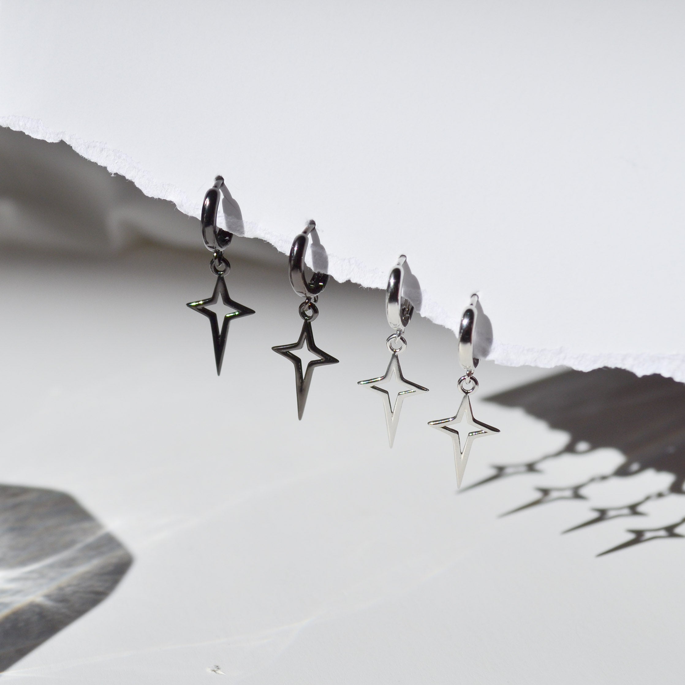 Sparkling Star Earrings