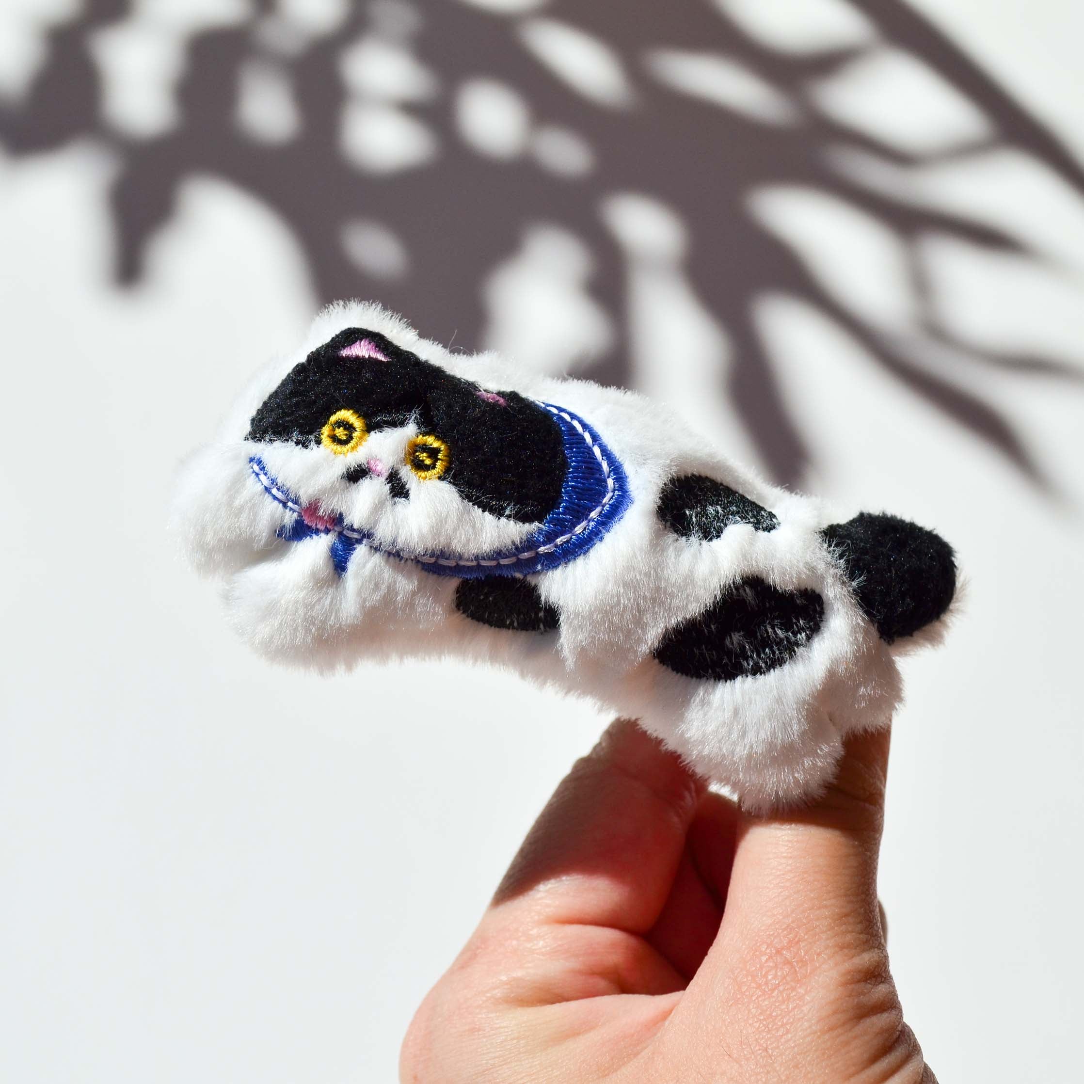 Plush Cat Hair Clip
