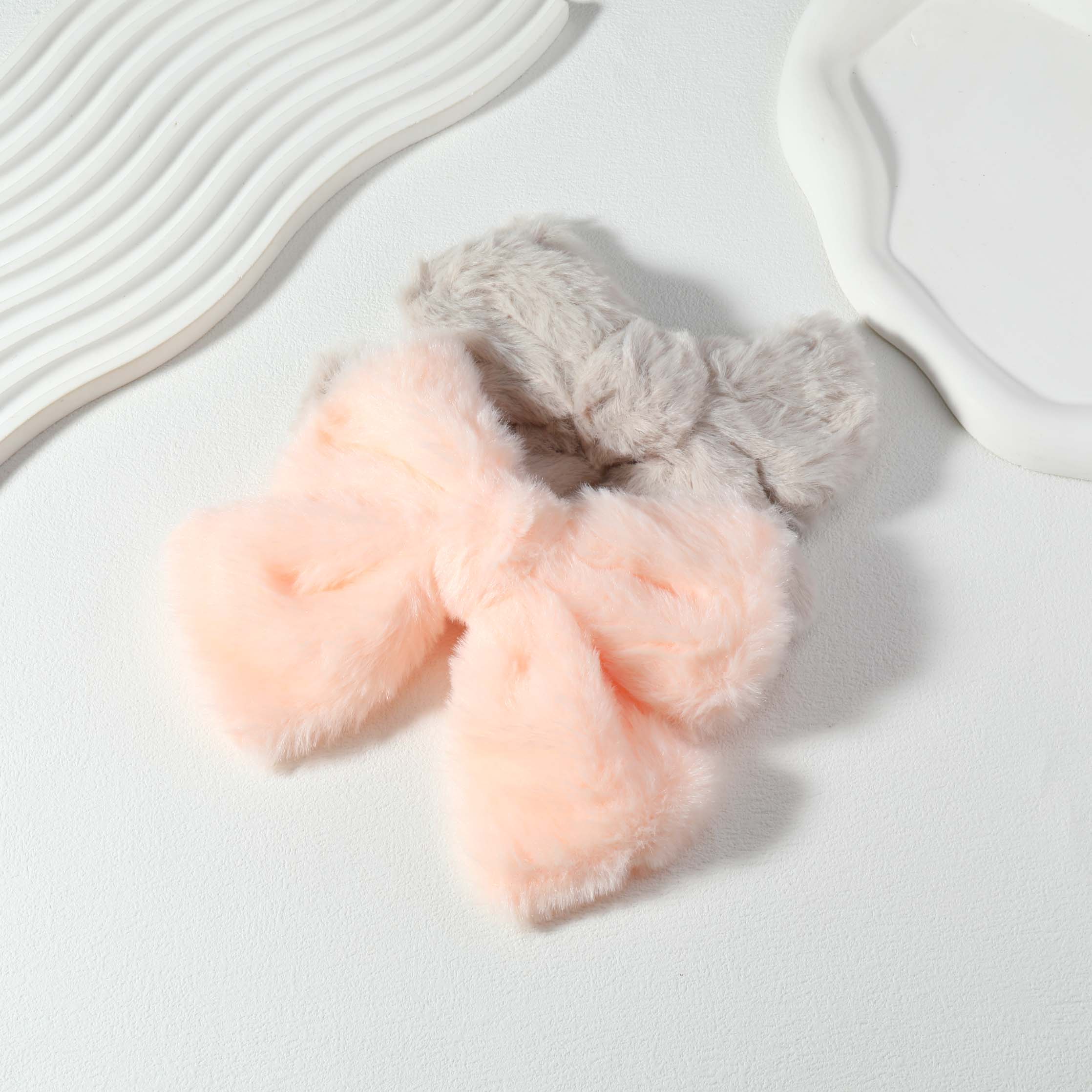 Fuzzy Hair Bow