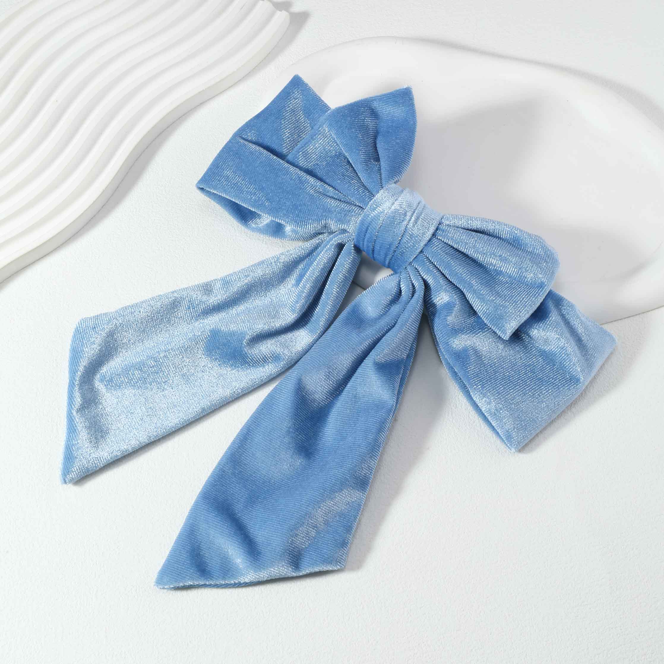 Velvet Hair Bow