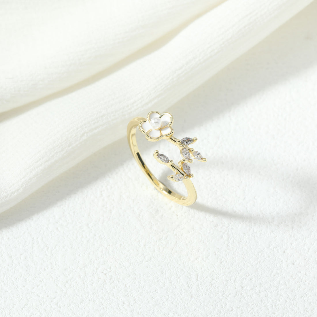 Golden Bloom Ring