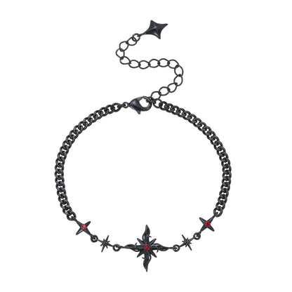 Black mythic bracelet – on white background