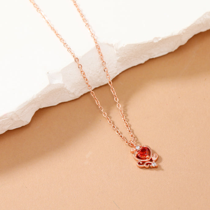 Delicate Small Crystal Necklace