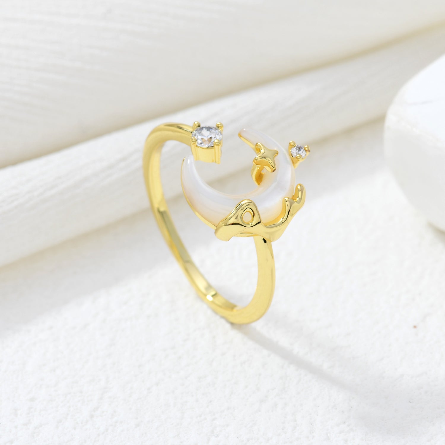 Sparkling Moonlight Ring