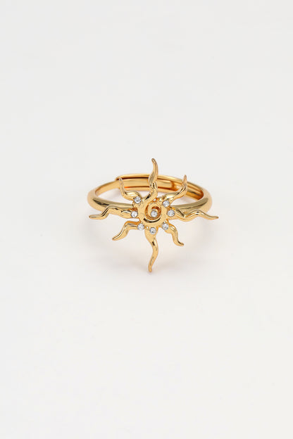 Gold soln ring – alternate angle