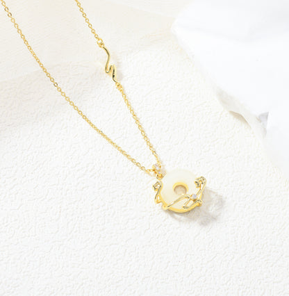 Imitation Jade Necklace
