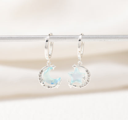Asymmetric Blue Celestial Huggies