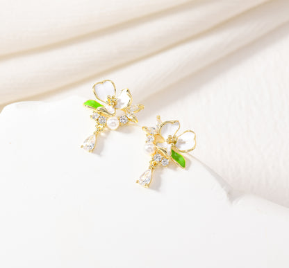 Golden Bloom Studs