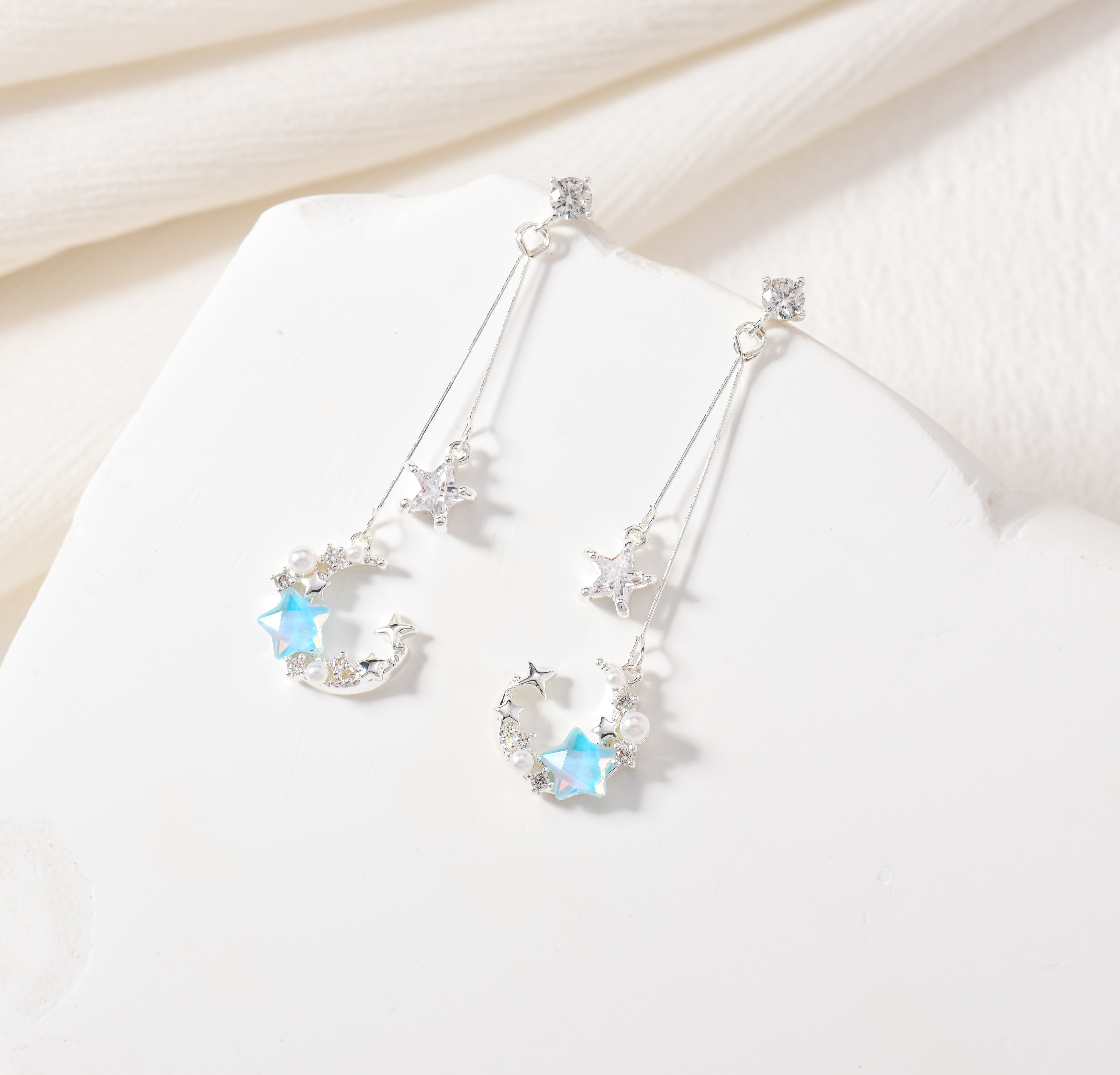 Moonbeam Drop Earrings